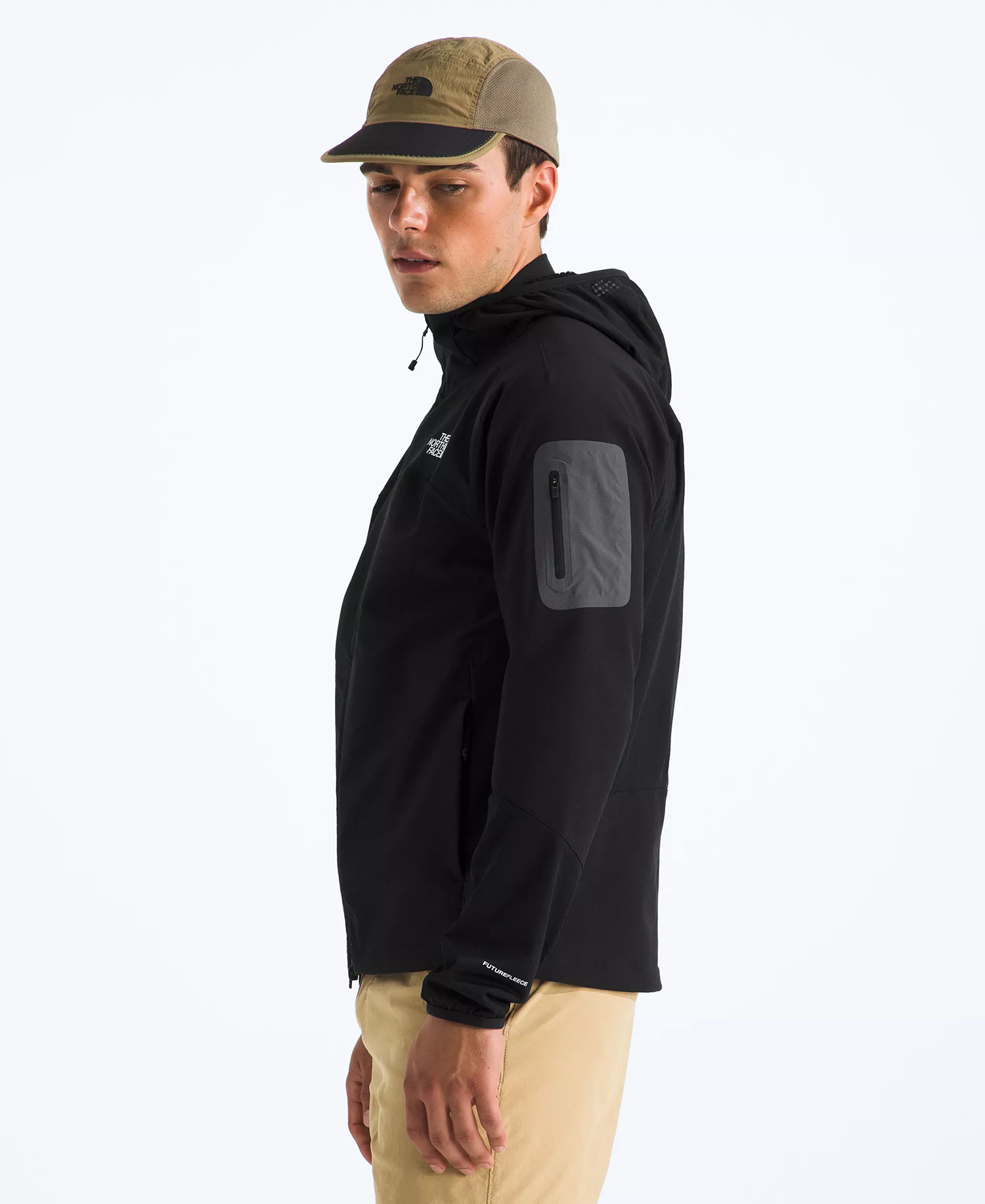 Men's Tek Approach Hooded Jacket - Black - 2XL
