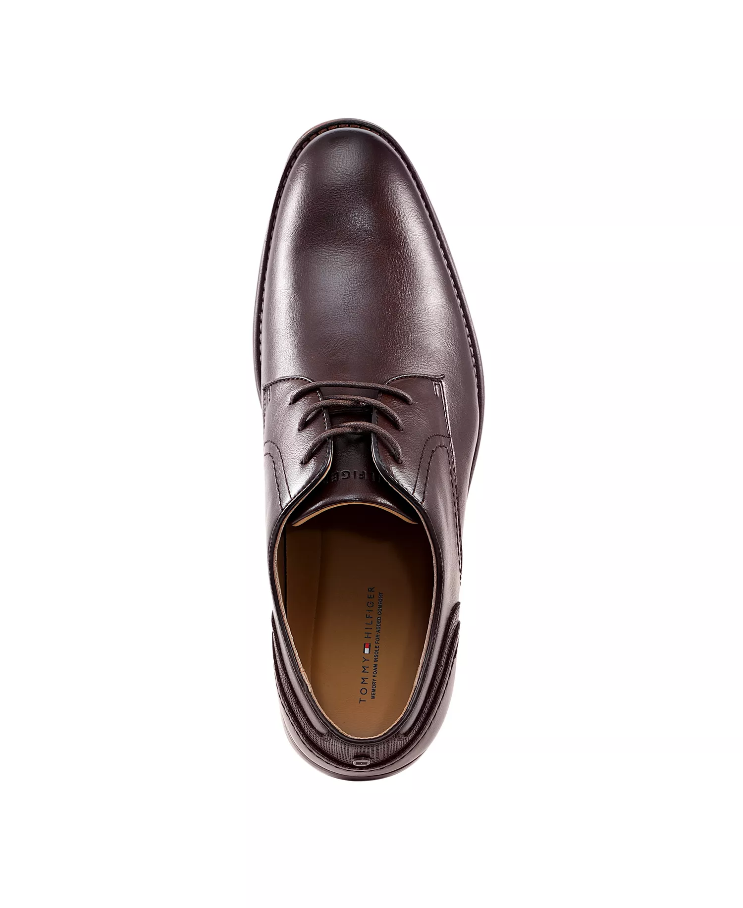 Men's Boswell Derby Dress Shoes - Dark Brown - 10