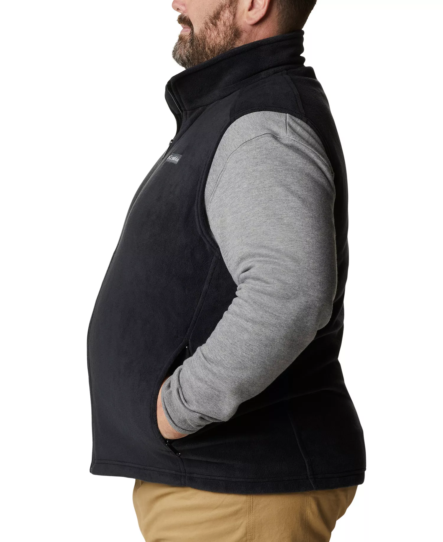 Men's Big & Tall Steens Mountain Vest - Black - 2XL