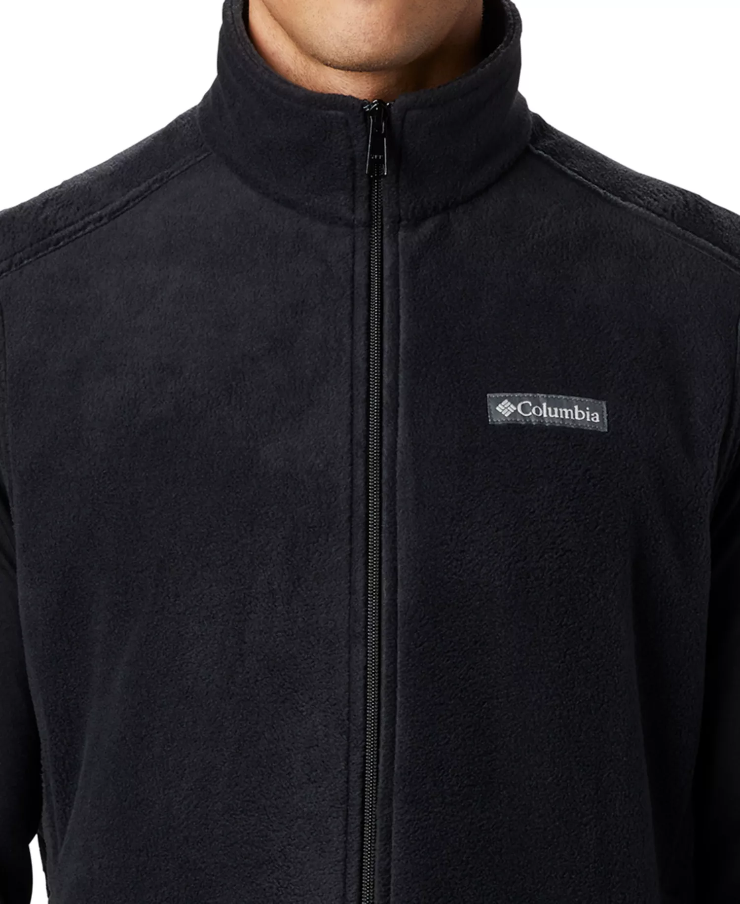 Men's Steens Mountain Fleece Vest - Black - L