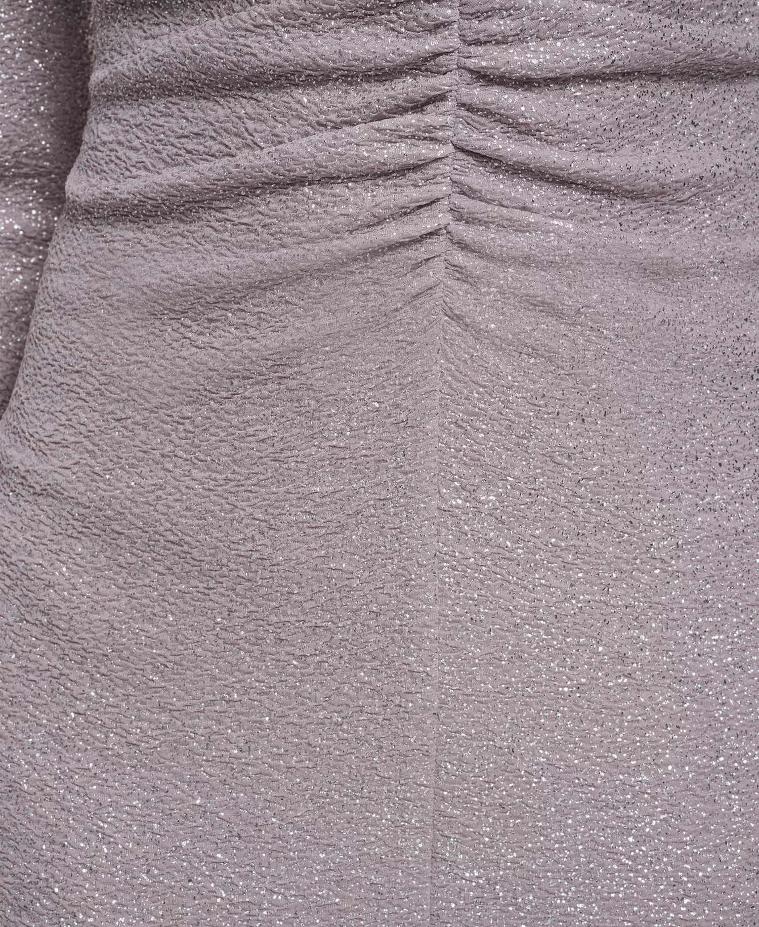 Women's Ruched Long Sleeve Dress - Storm/Silver - 16