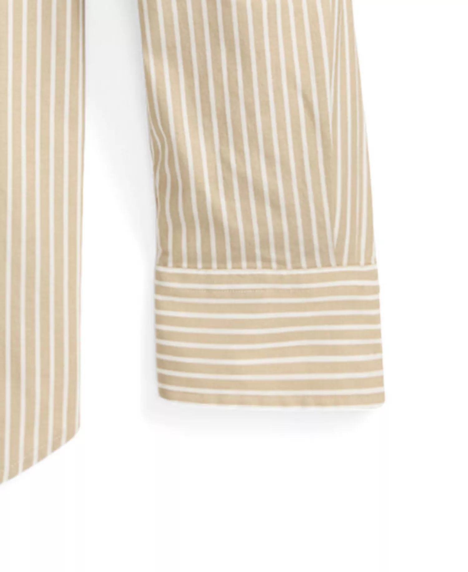 Men's Long-Sleeve Pinpoint Oxford Shirt - Blue White - 2XL