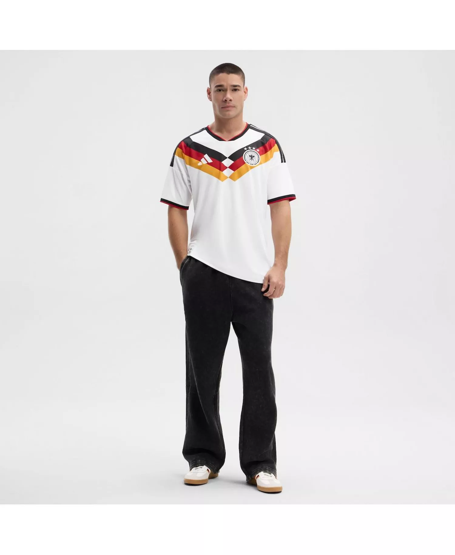 Men's White Germany National Team FIFA x World Cup 2026 Home Replica Jersey - White - 2XL
