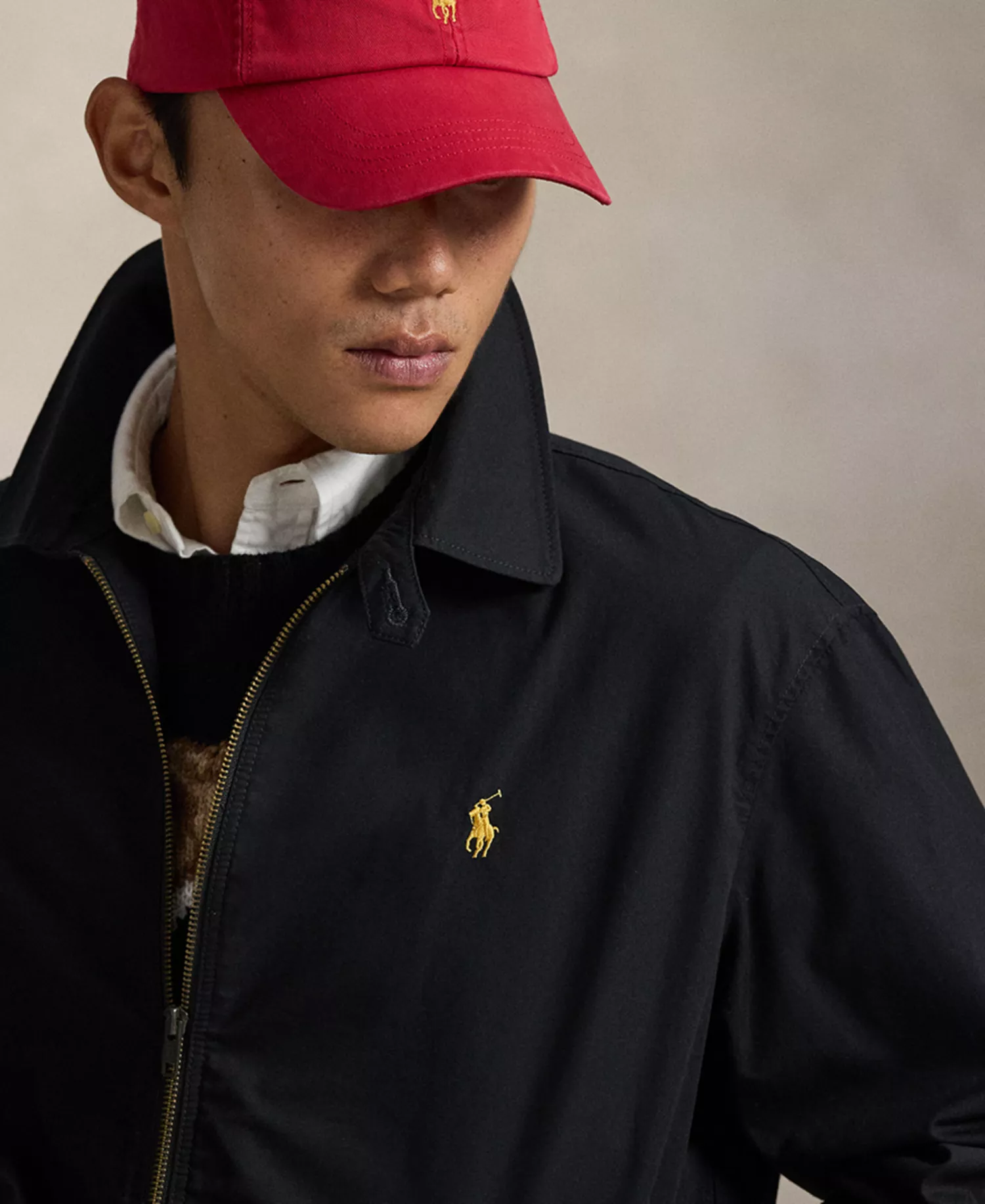 Men's Bayport Zipper Jacket - Polo Black - L