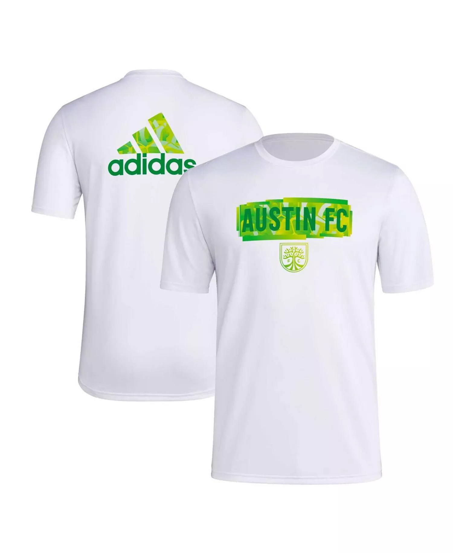 Men's White Austin FC Local Pop AEROREADY T-shirt - White - 3XL