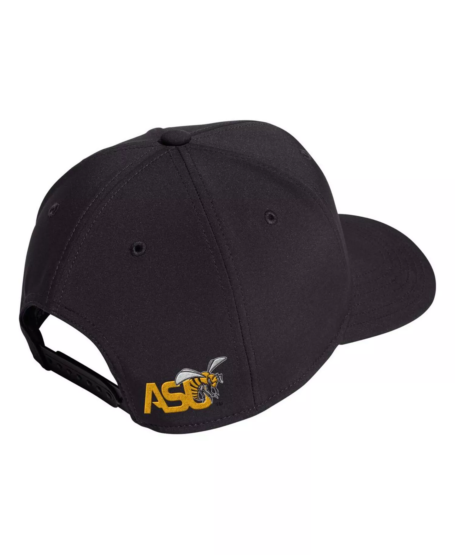 Men's Black Alabama State Hornets State Snapback Hat - Black - ONE SIZE