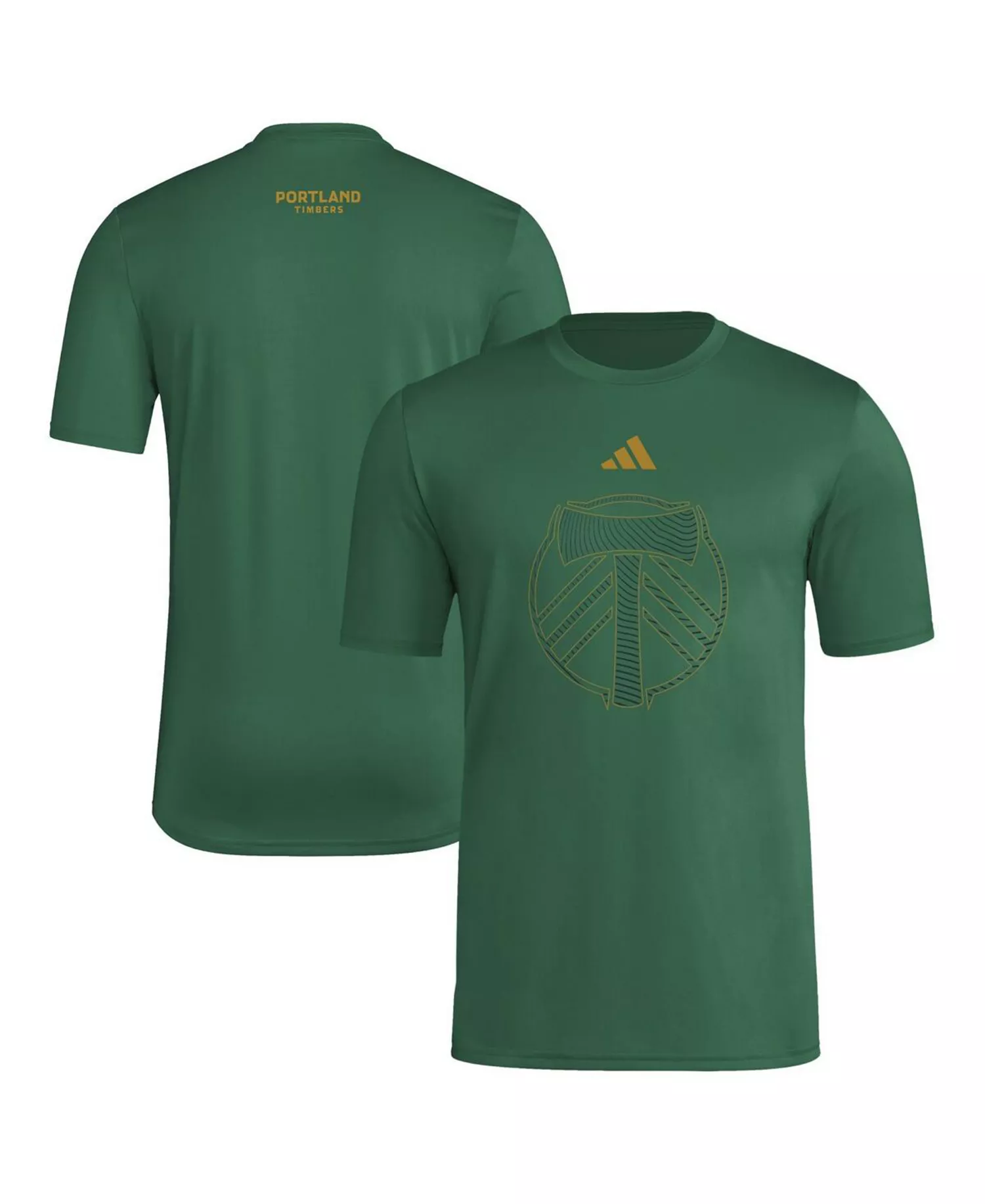 Men's Green Portland Timbers 2025 Jersey Hook AEROREADY T-Shirt - Green - L