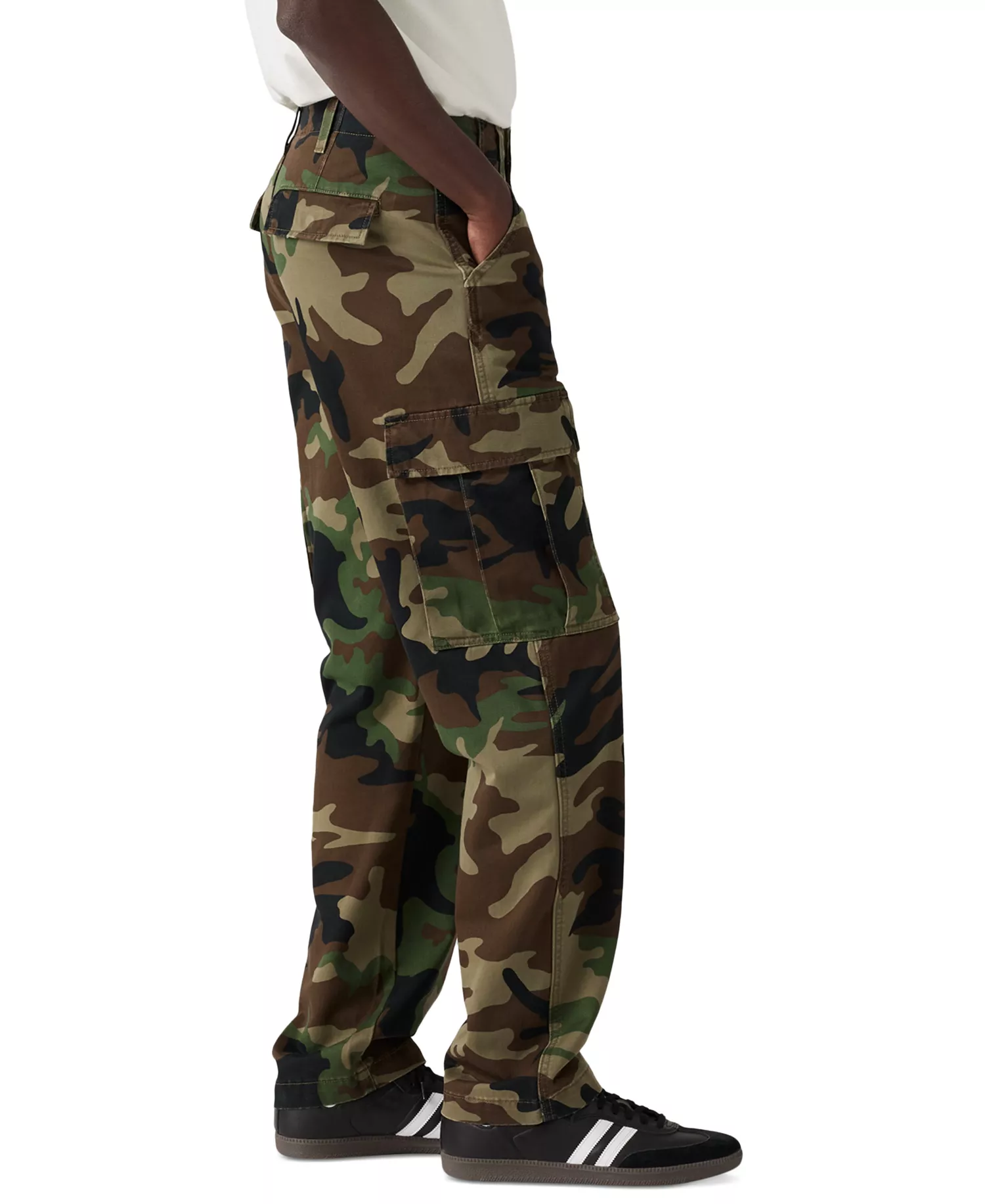 Men's XX Relaxed-Fit Straight-Leg Cargo Pants - Beige - 28x30