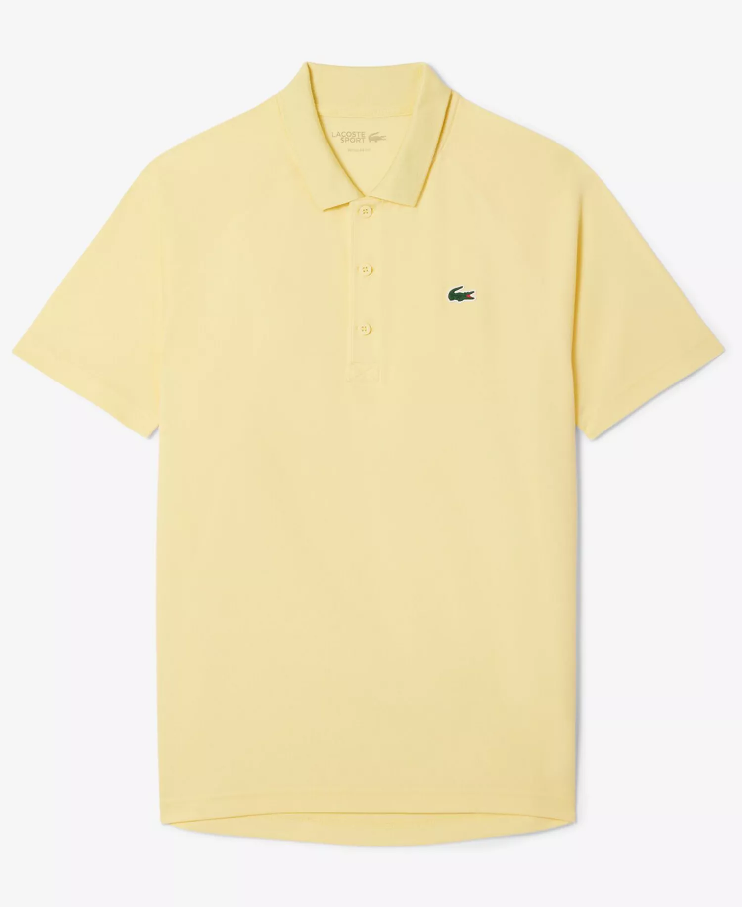 Men's Breathable Run-Resistant Interlock Polo Shirt - 107 Yellow - 2XL