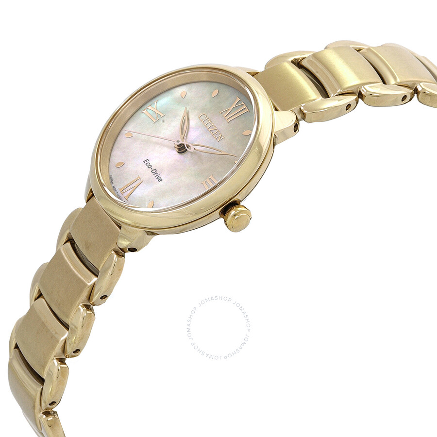 Citizen L Series Eco-Drive Mother of Pearl Dial Ladies Watch