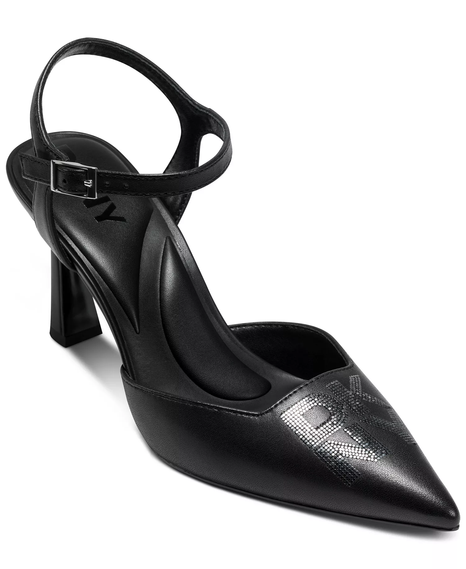 Women's Ceana Sequins Mid Pump - Black - 7.5M