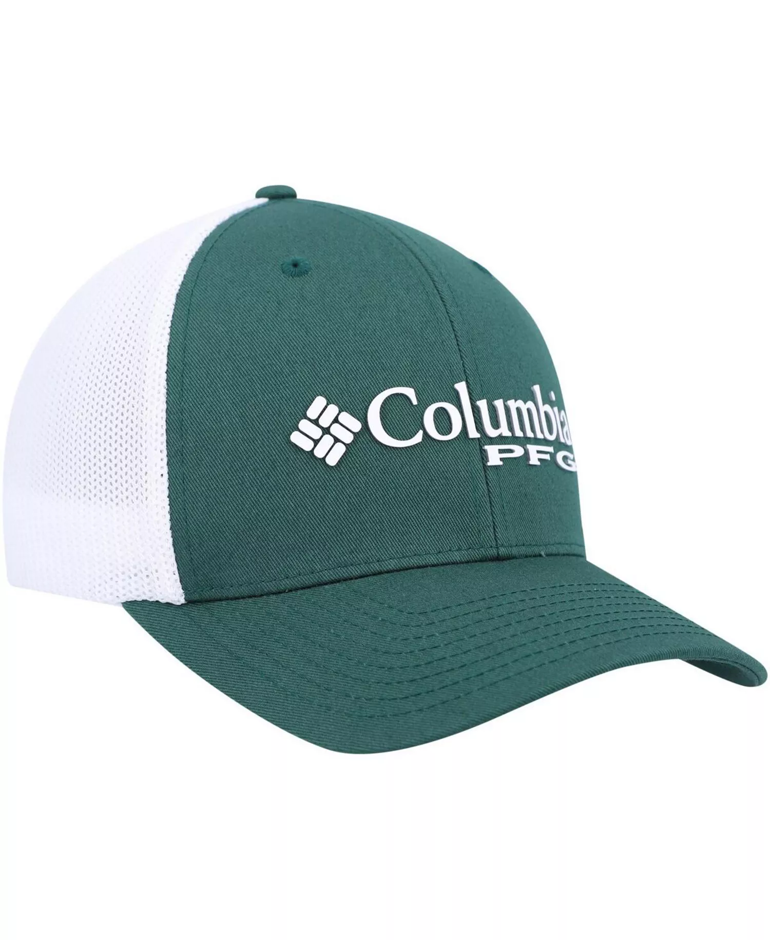 Men's Green, White Michigan State Spartans PFG Flex Hat - Green, White - L/XL