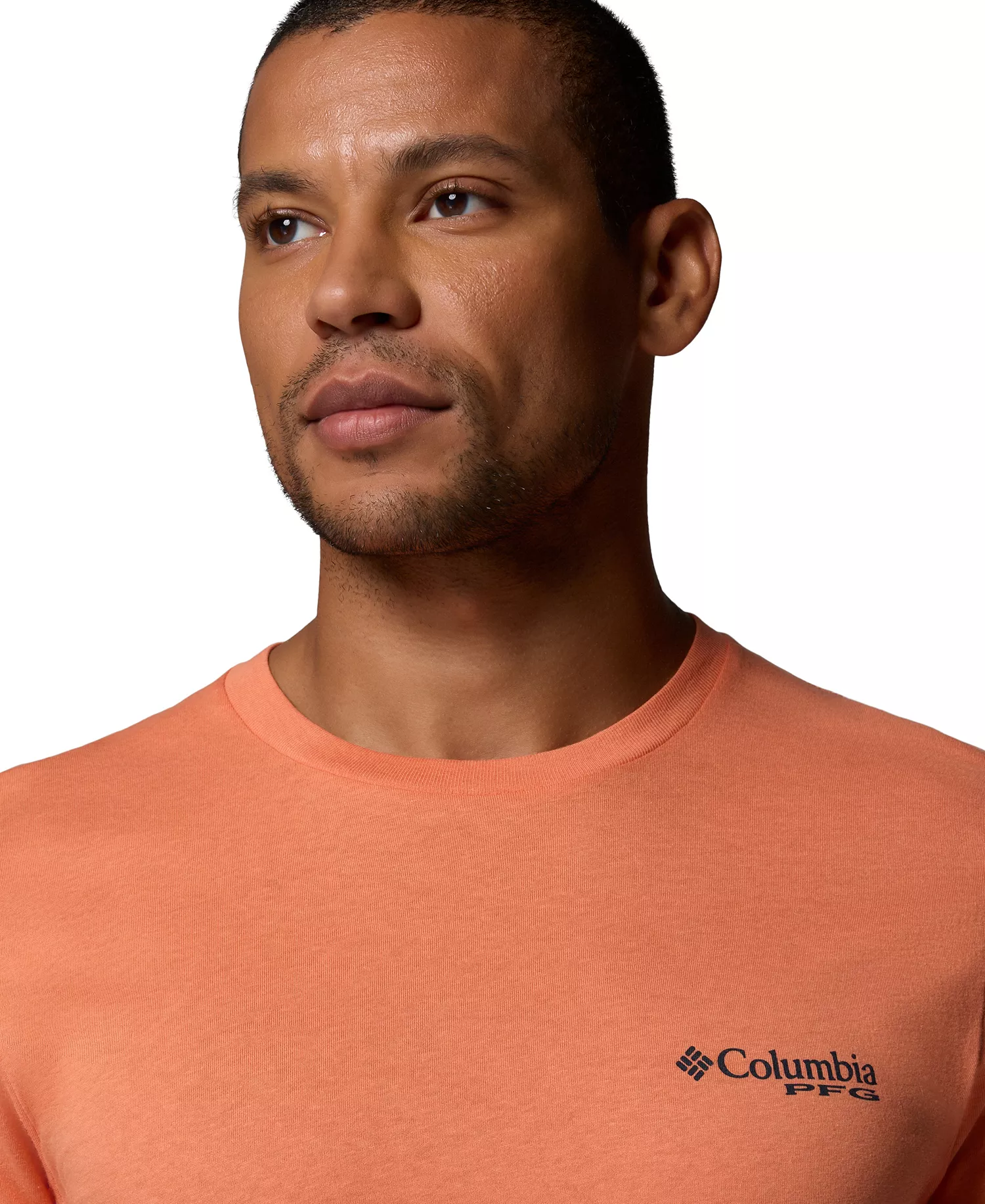 Men's Ballard Graphic T-Shirt - Bright peach - L