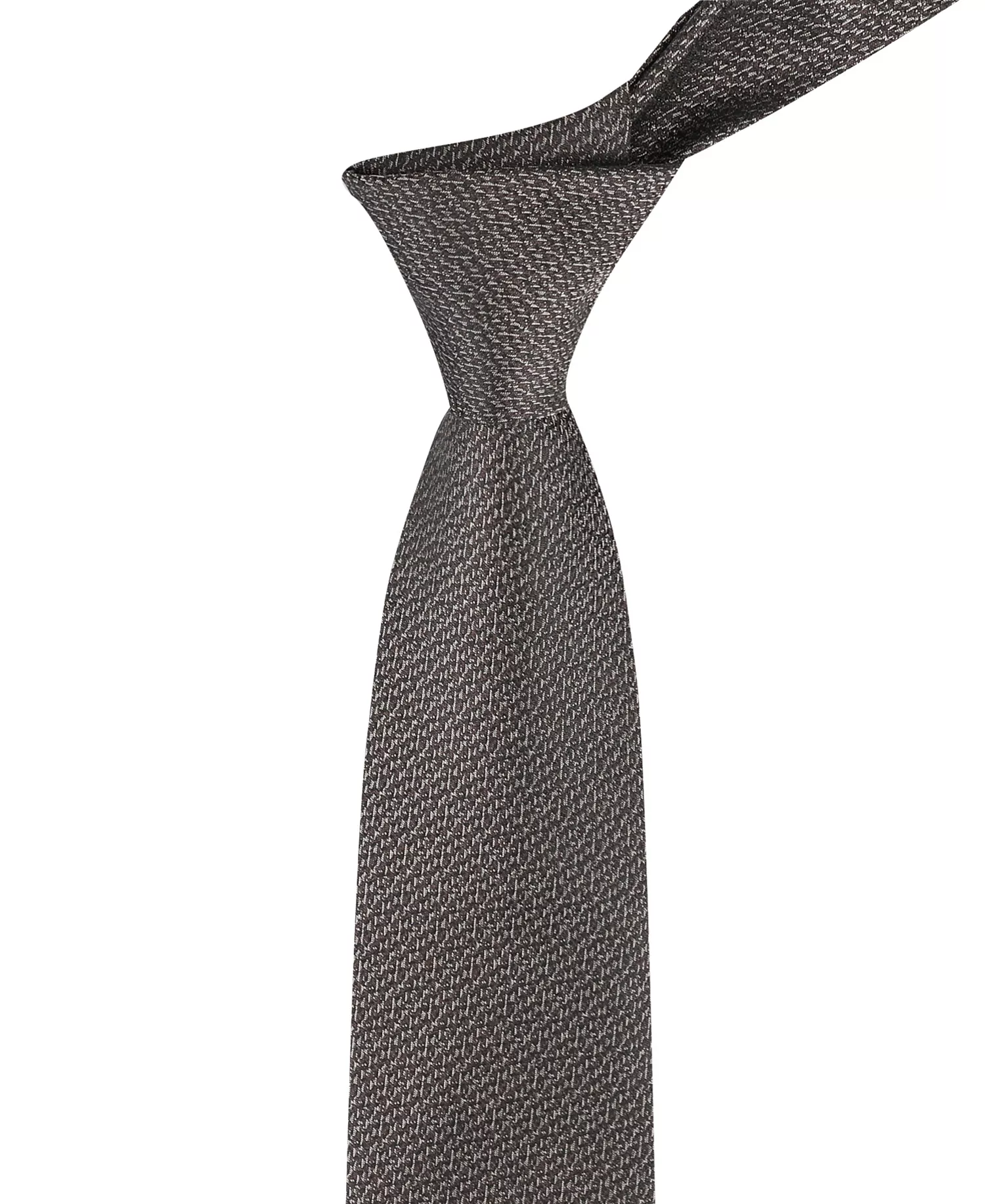 Men's Sabrina Textured Solid Tie - Taupe - ONE SIZE