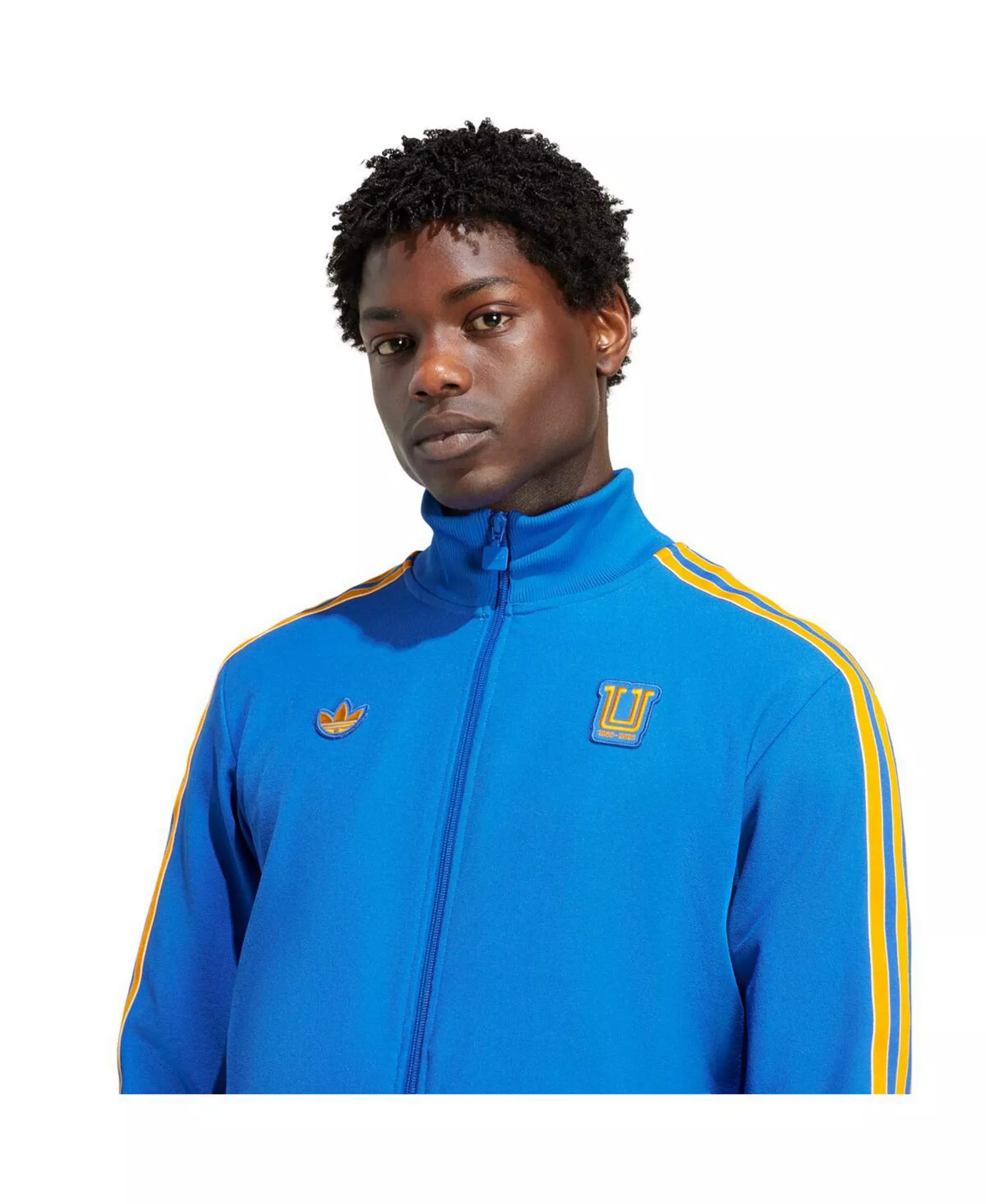 Men's Blue Tigres UANL Terrace Icons Full-Zip Track Jacket - Blue - L