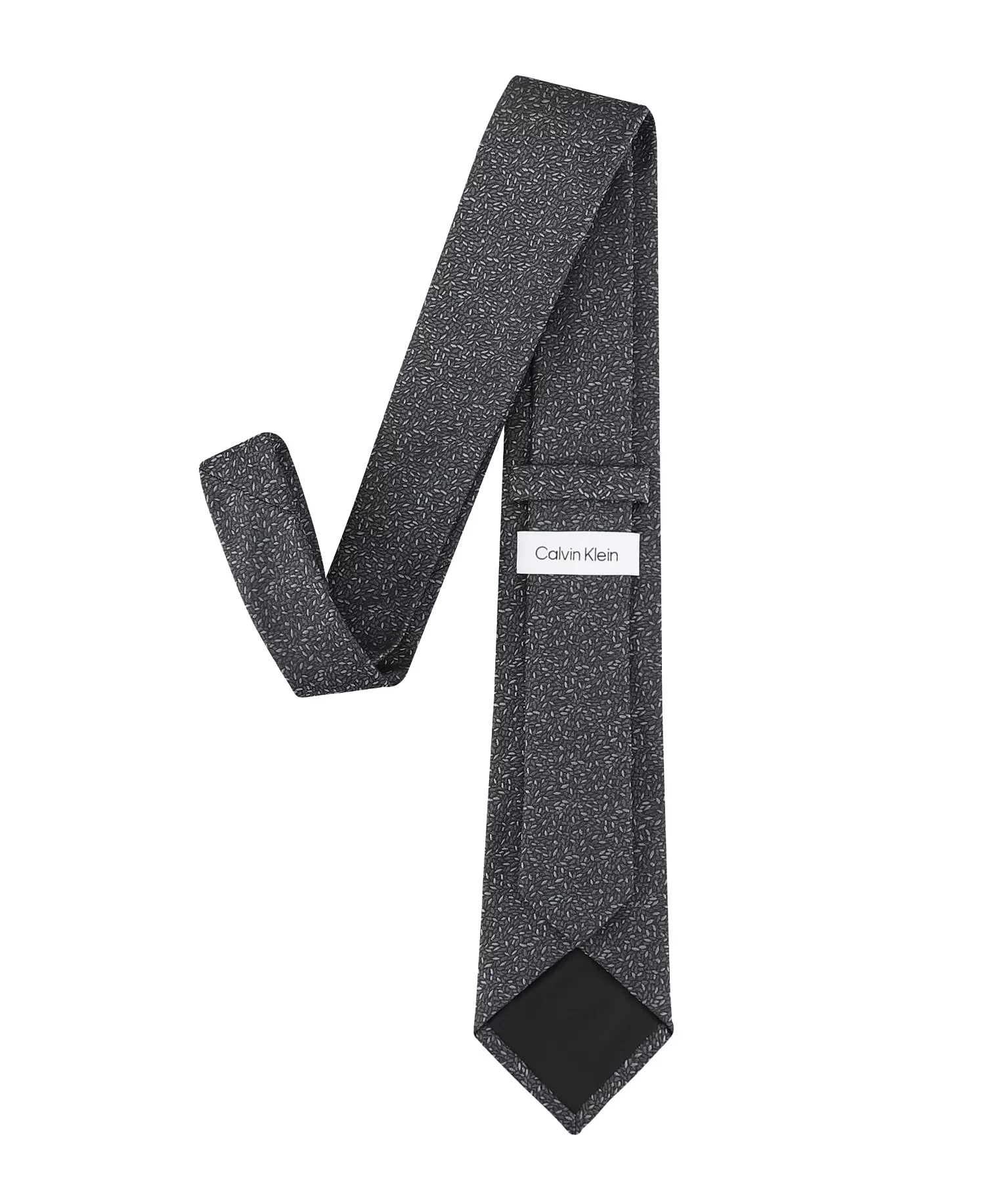 Men's Madison Botanical Tie - Charcoal - ONE SIZE