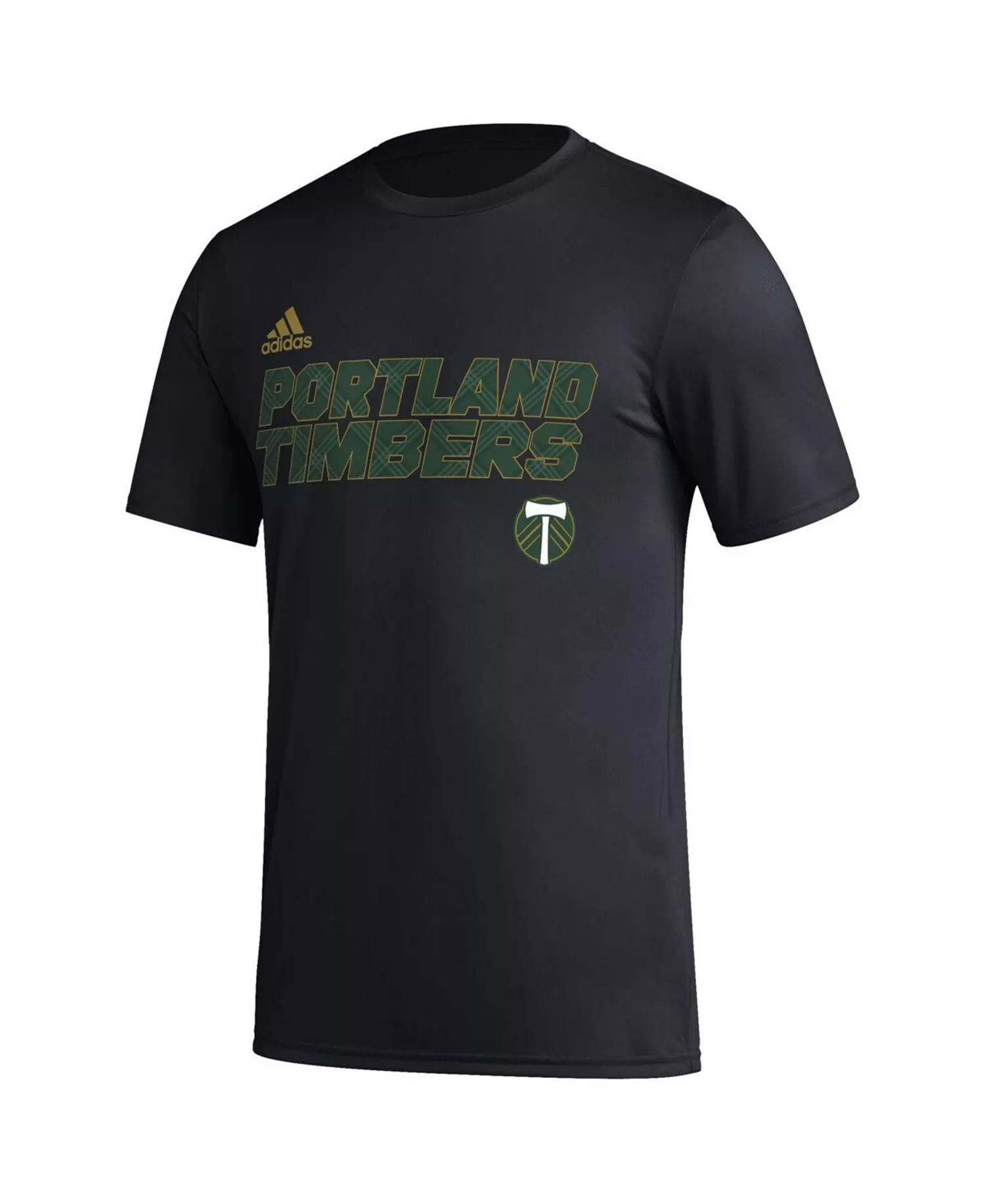 Men's Black Portland Timbers Team Jersey Hook AEROREADY T-shirt - Black - M