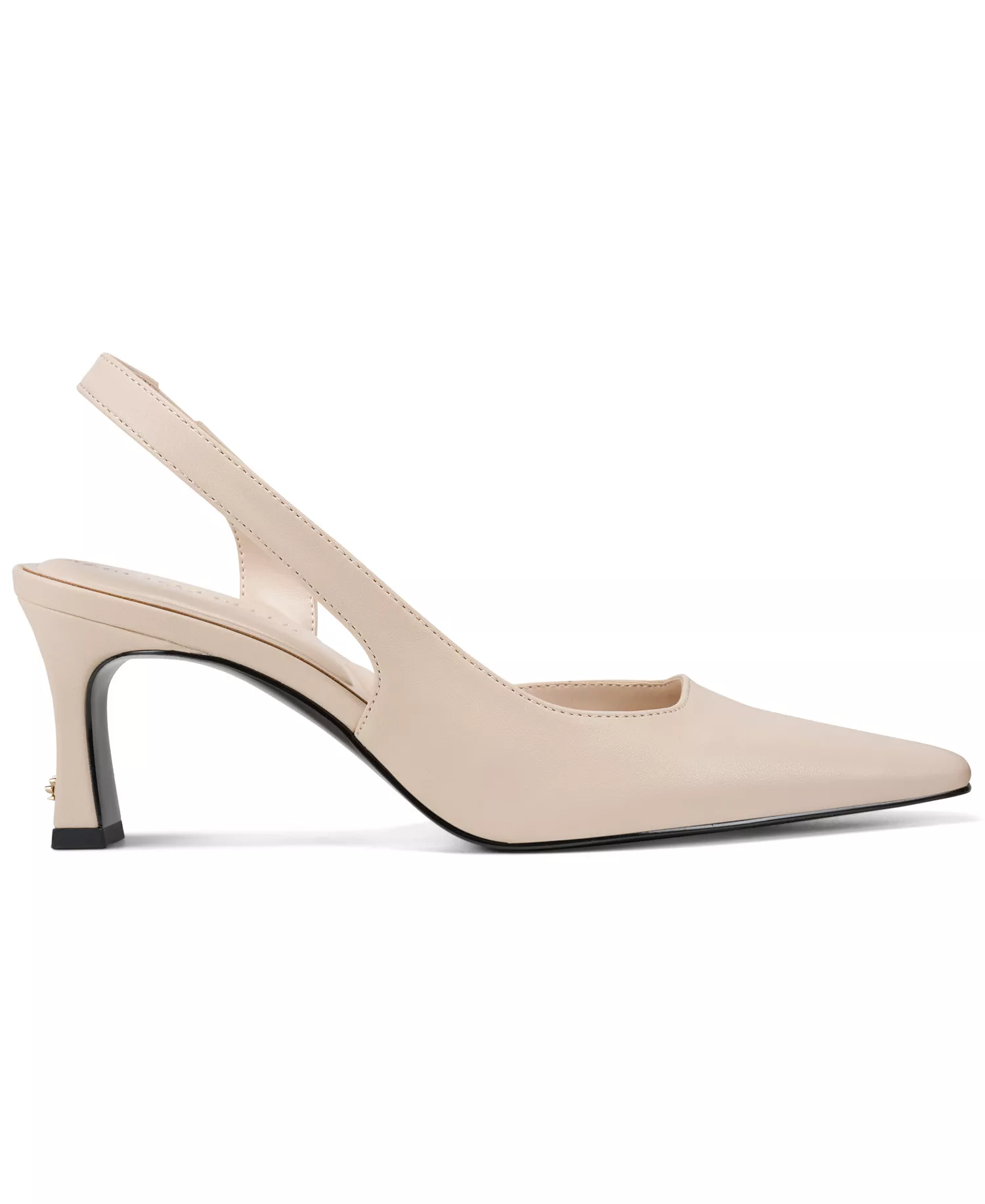 Women's Sheenz Slingback Pumps - Beige - 10