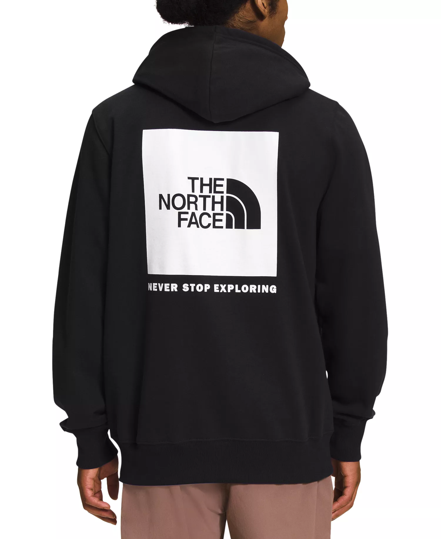 Men's Box NSE 'Never Stop Exploring' Pullover Hoodie - Tnf Black/tnf White - 3XL