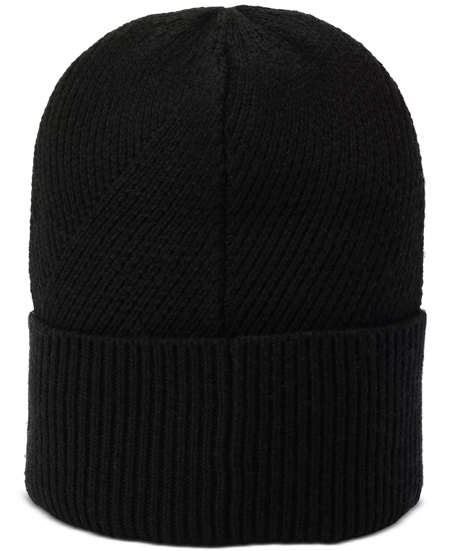 Men's Side Transfer Cuff Beanie - Black - ONE SIZE