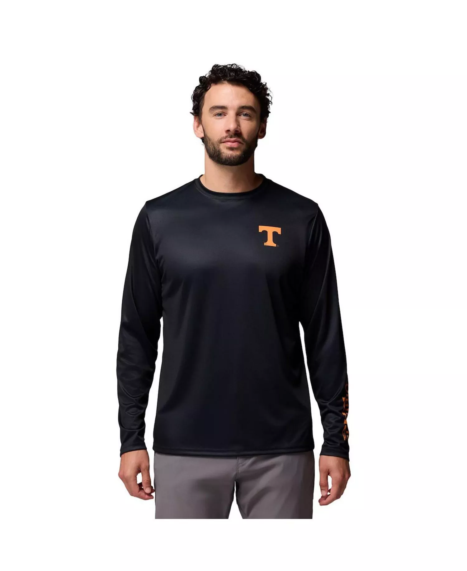 Men's Black Tennessee Volunteers PHG Terminal Shot 3-Hit Long Sleeve T-Shirt - Black - 2XL