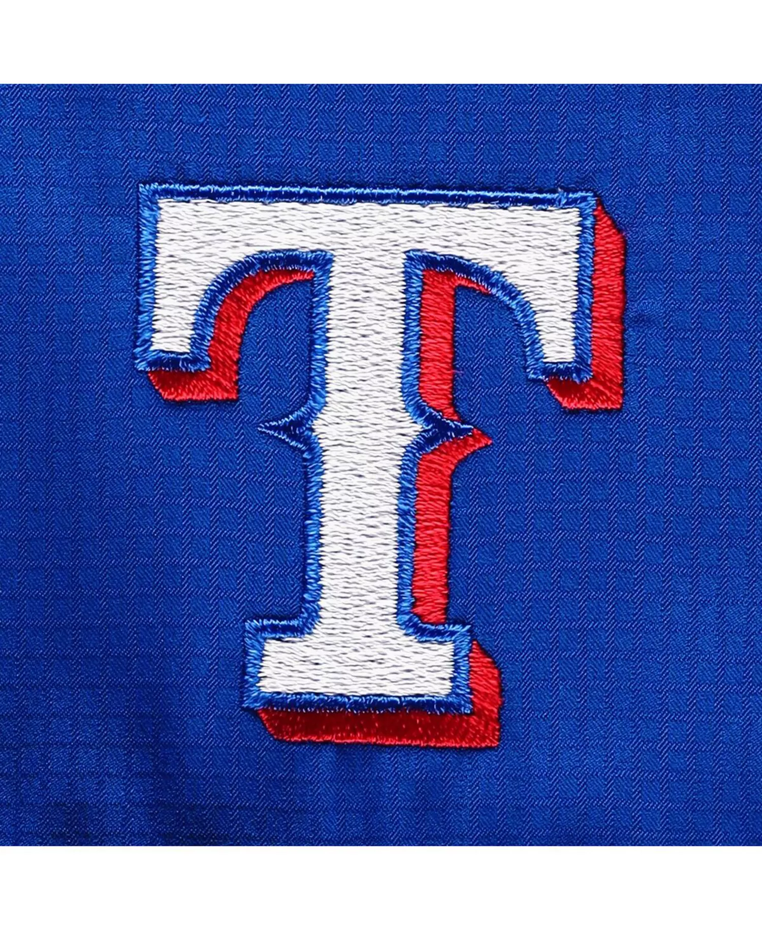 Men's Royal Texas Rangers Tamiami Omni-Shade Button-Down Shirt - Royal - Large