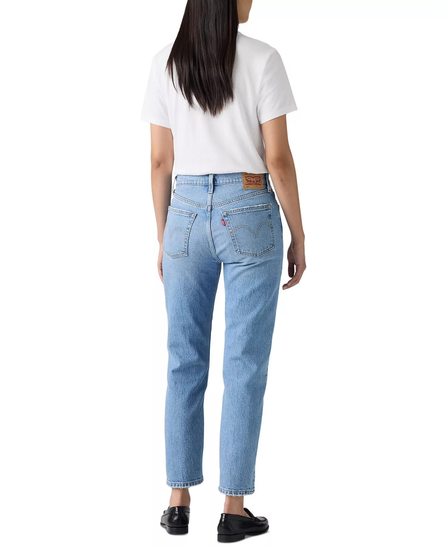 Women's 501 Original-Fit Cropped Straight-Leg Jeans - No Referee - 27S