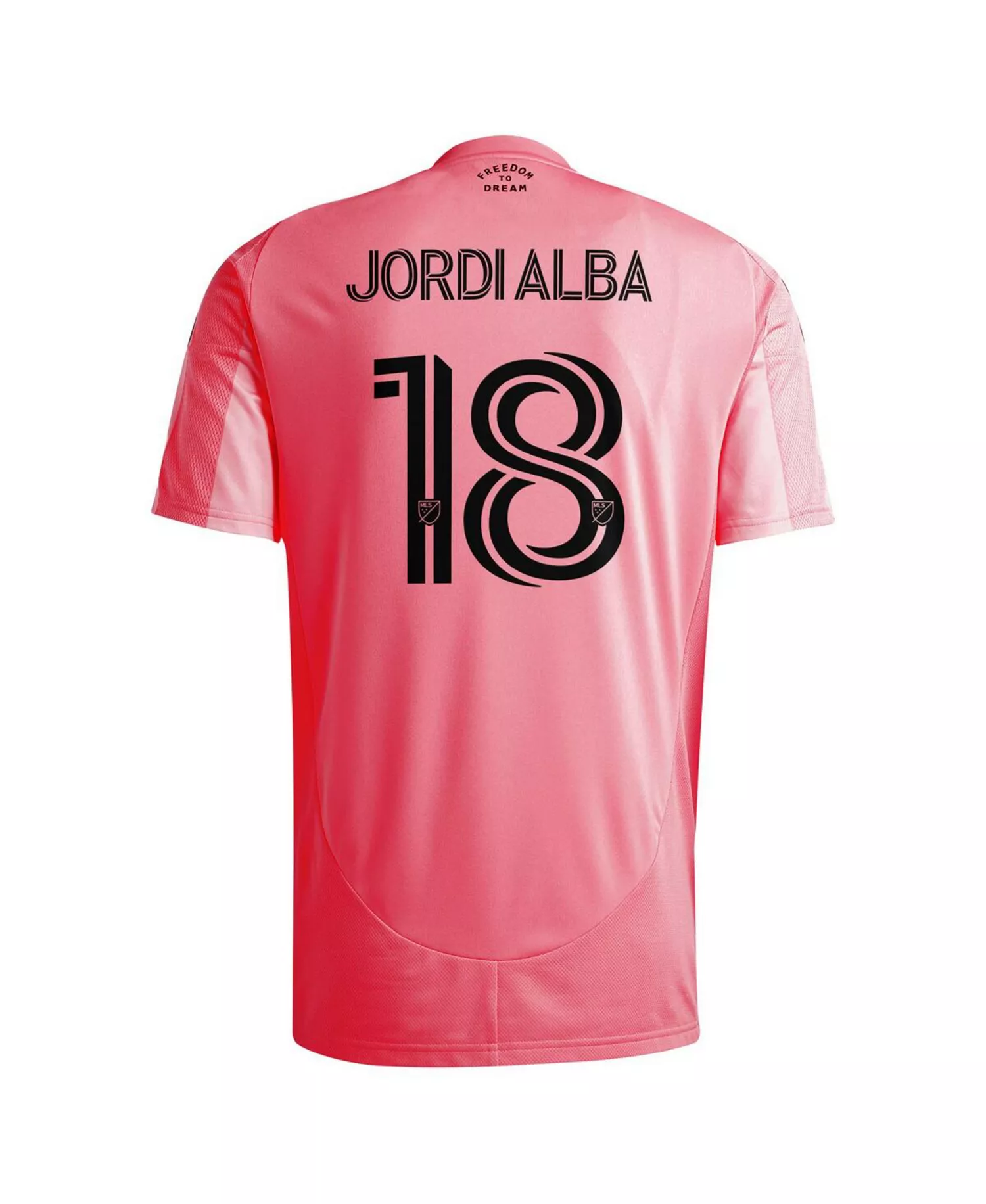 Men's Jordi Alba Light Pink Inter Miami CF 2025 Euphoria Replica Player Jersey - Light Pink - 3XL