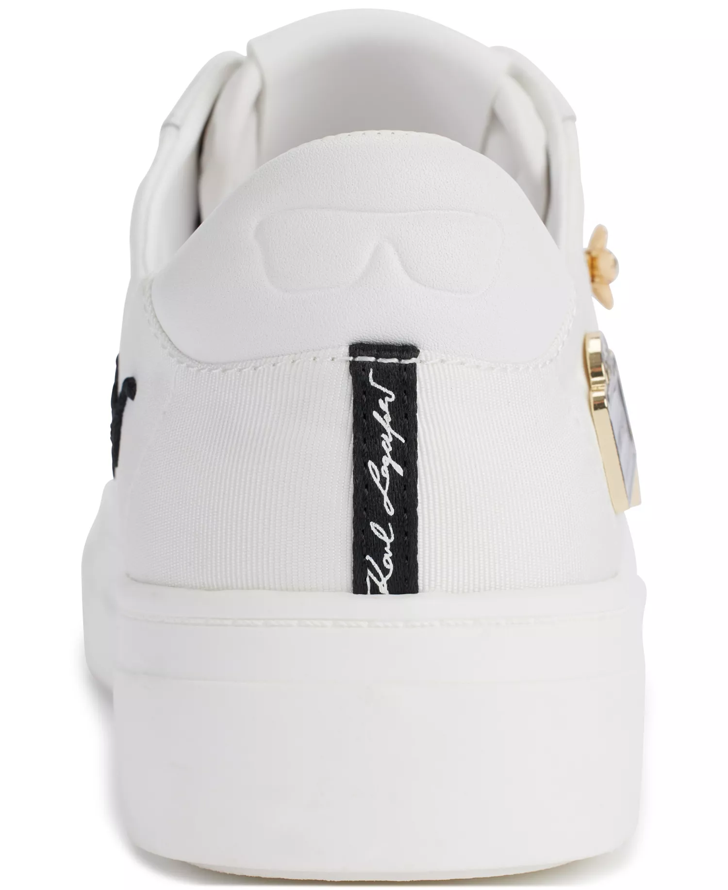 Women's Cate Rue Pins Lace-Up Sneakers - Bright White - 9M