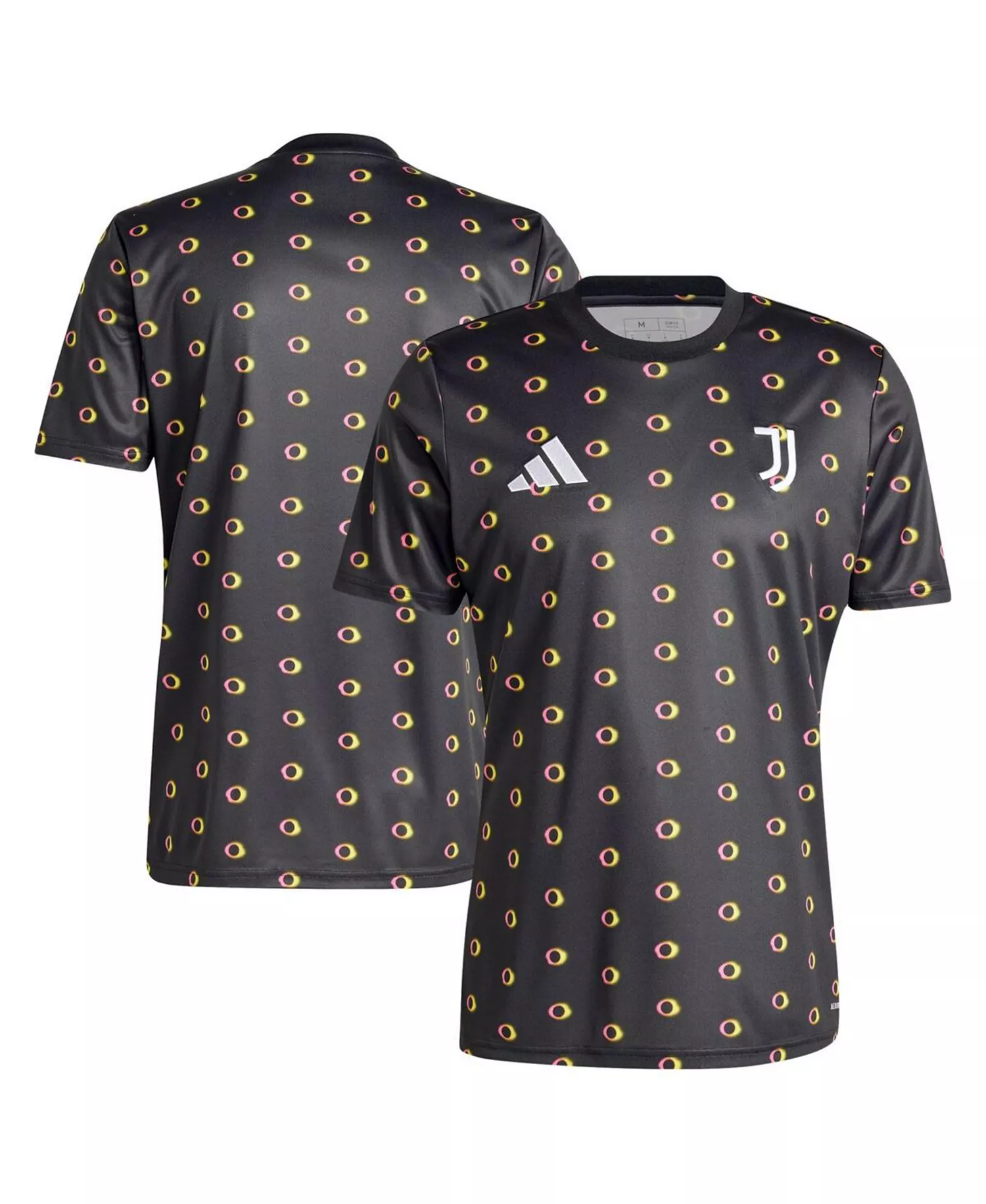 Men's Black Juventus 2024/25 Slim Fit Pre-Match Top - Black - 2XL