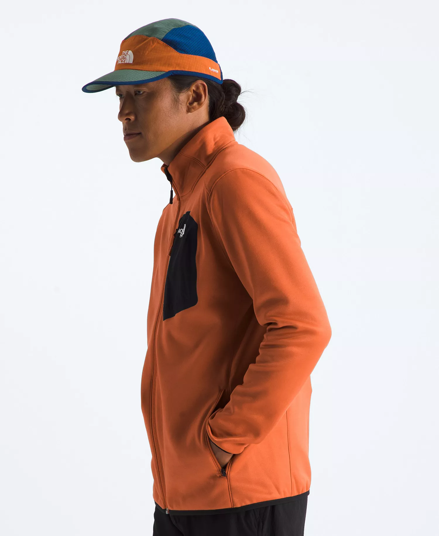 Men's Crest Regular-Fit Full-Zip Jacket - Iron Clay/Black - 2XL