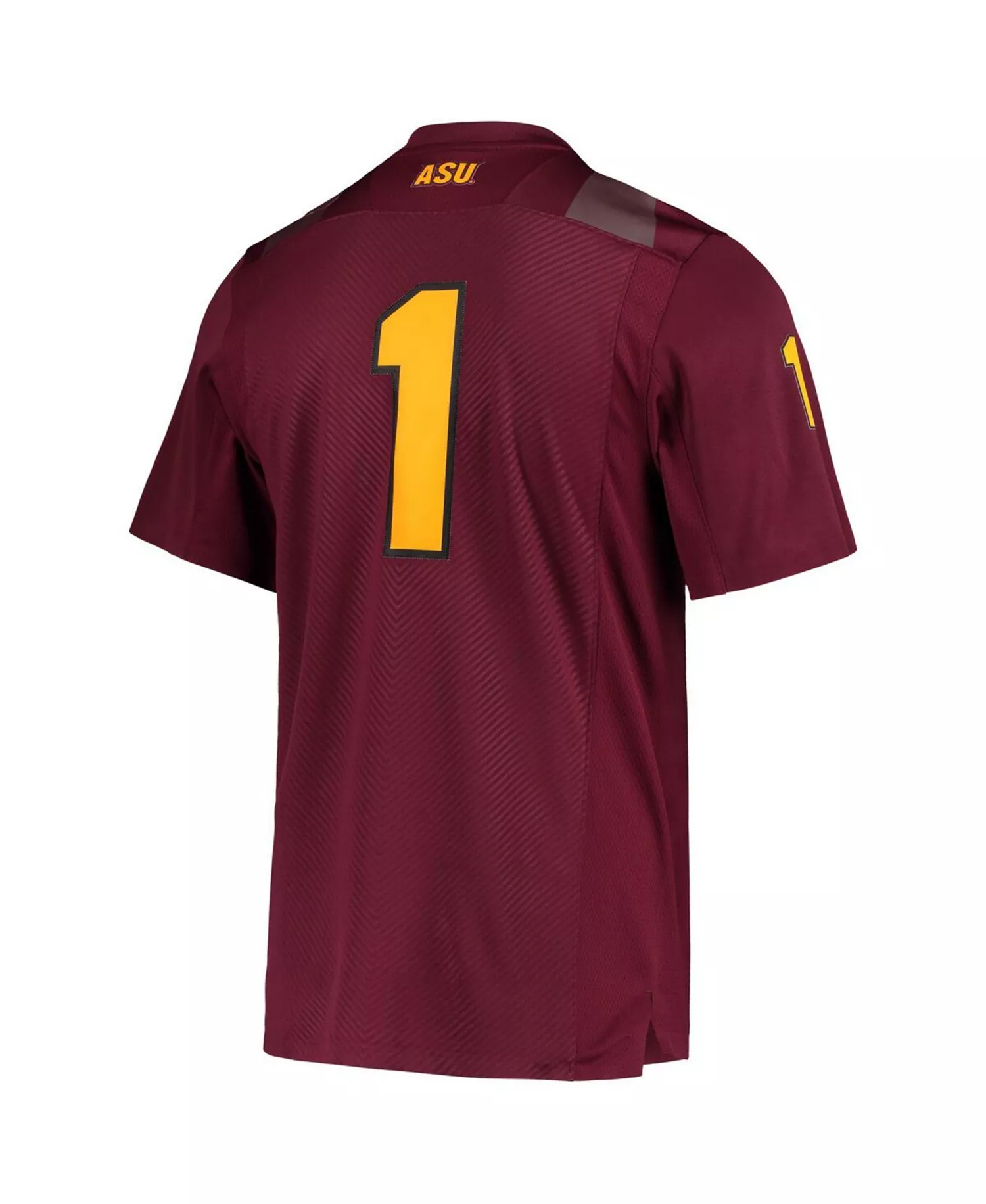 Men's 1 Maroon Arizona State Sun Devils Team Premier Football Jersey - Maroon - S