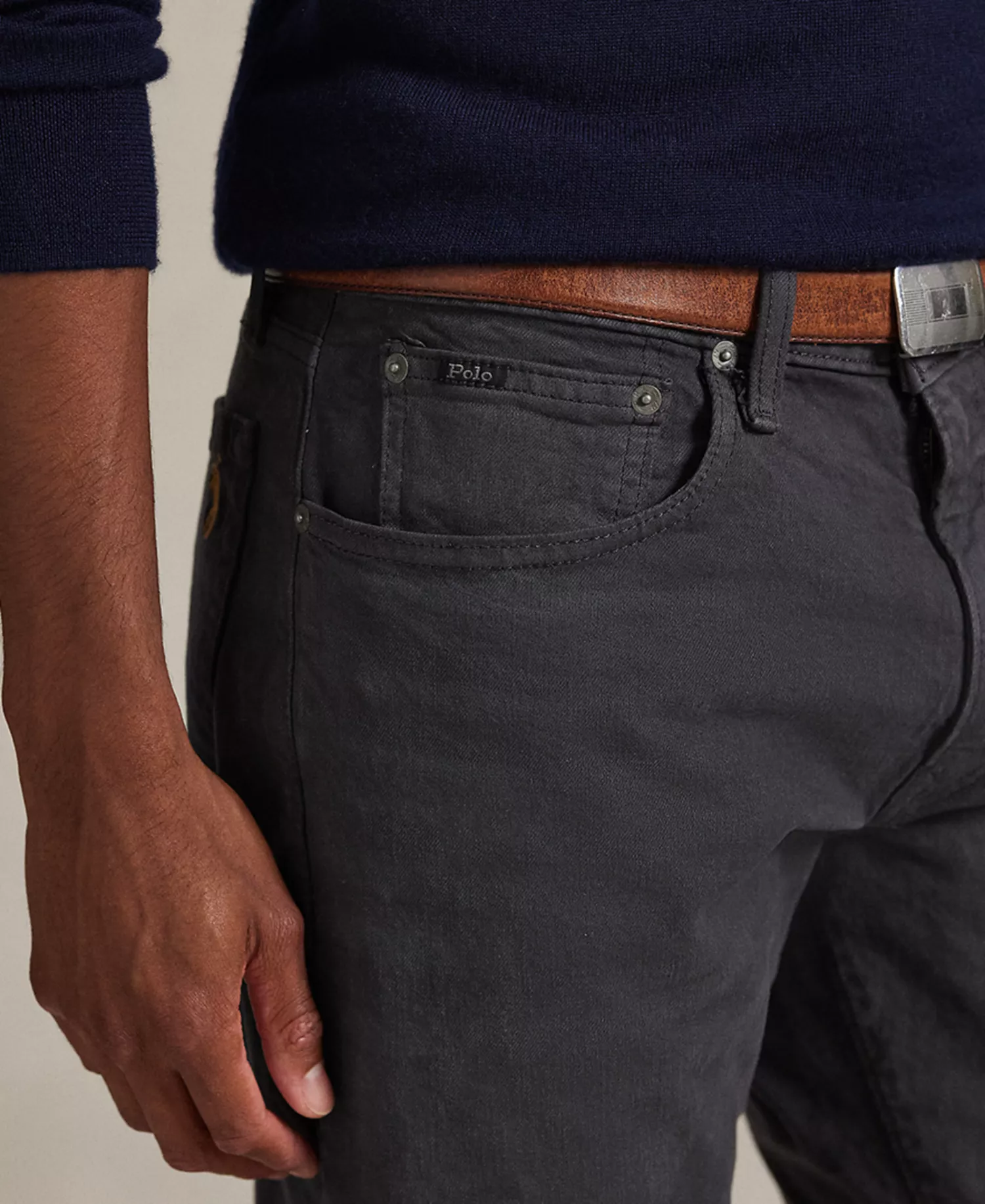 Men's Hampton Straight Stretch Jeans - Mechanic Gray - 32x30