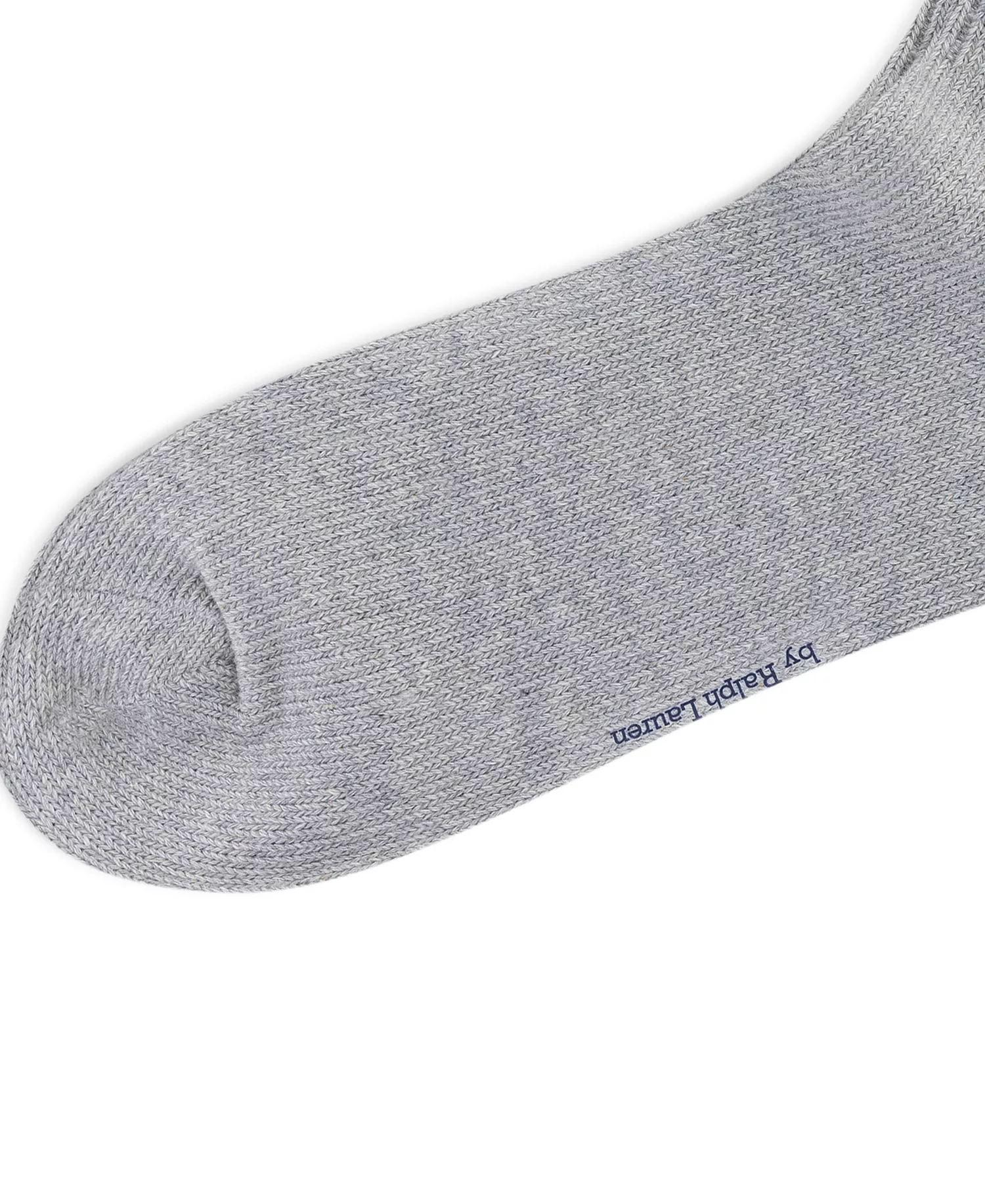 Men's Embroidered Bear Crew Socks - Gray - 7-12
