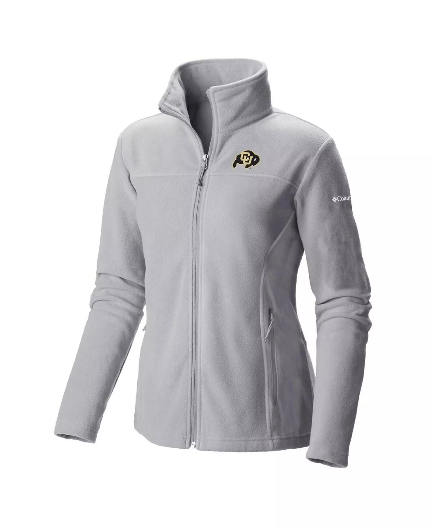 Women's Gray Colorado Buffaloes Give and Go II Full-Zip Jacket - Gray - L