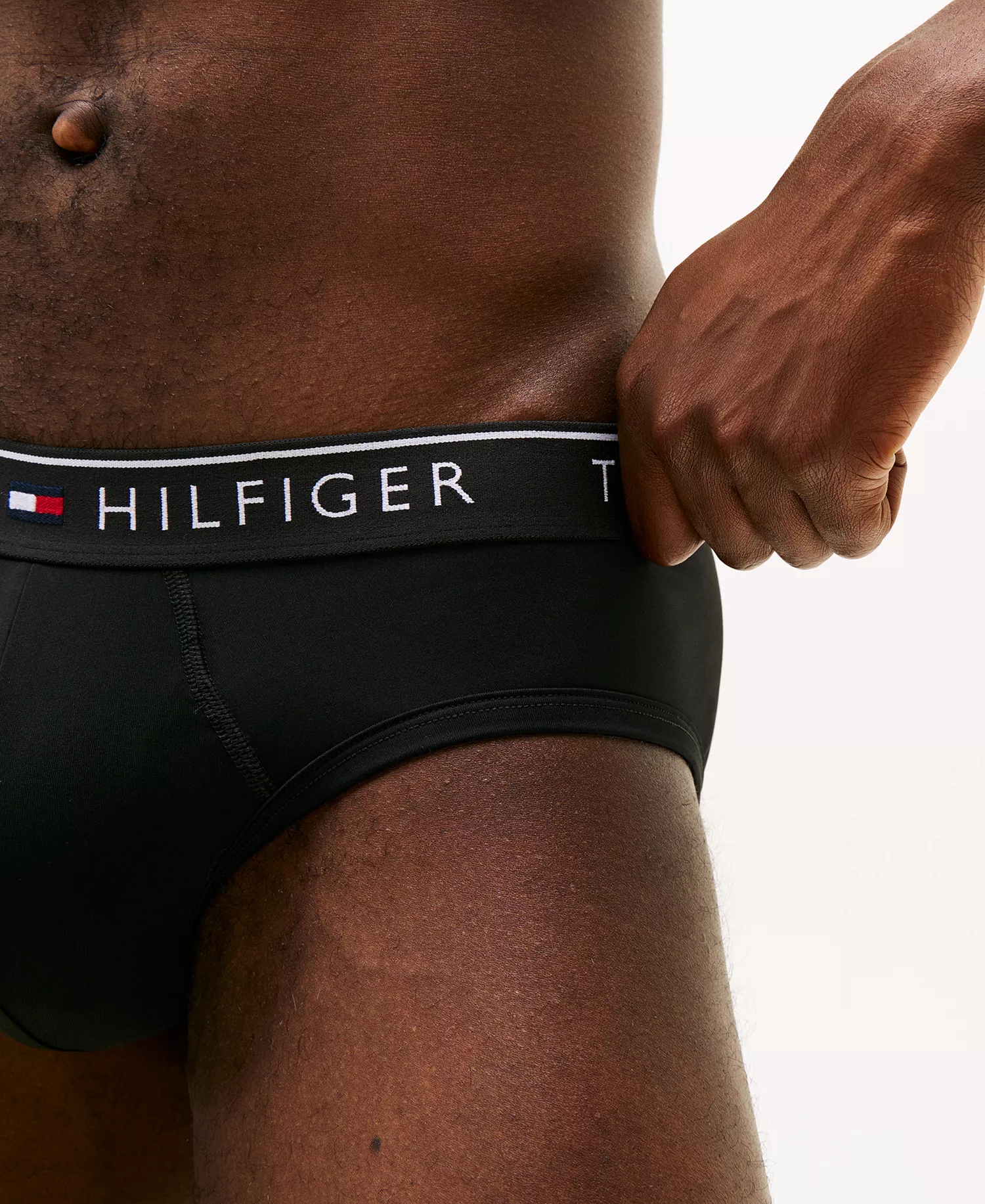 Men's 3-Pack Micro Moisture-Wicking Briefs Set - Black - L