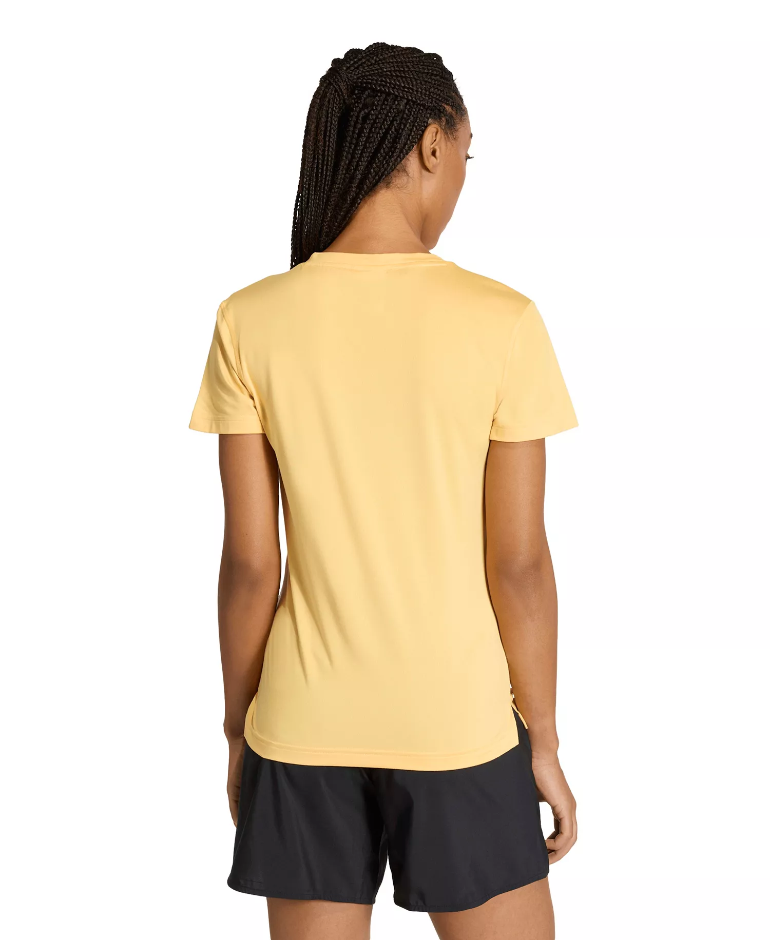 Women's Workout Essentials V-Neck T-Shirt - Black - L