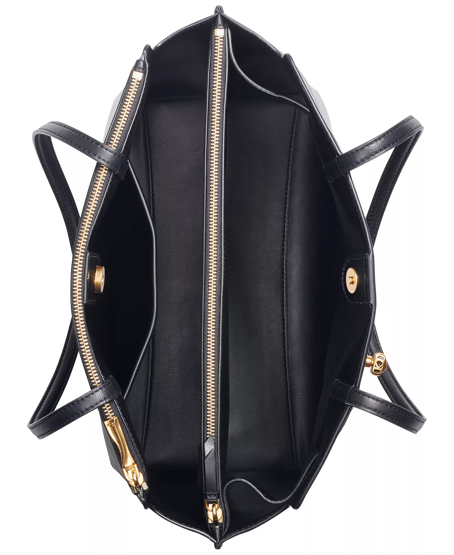 Magnetic Large Bridgehampton Tote Bag - Black/Gold - NO SIZE