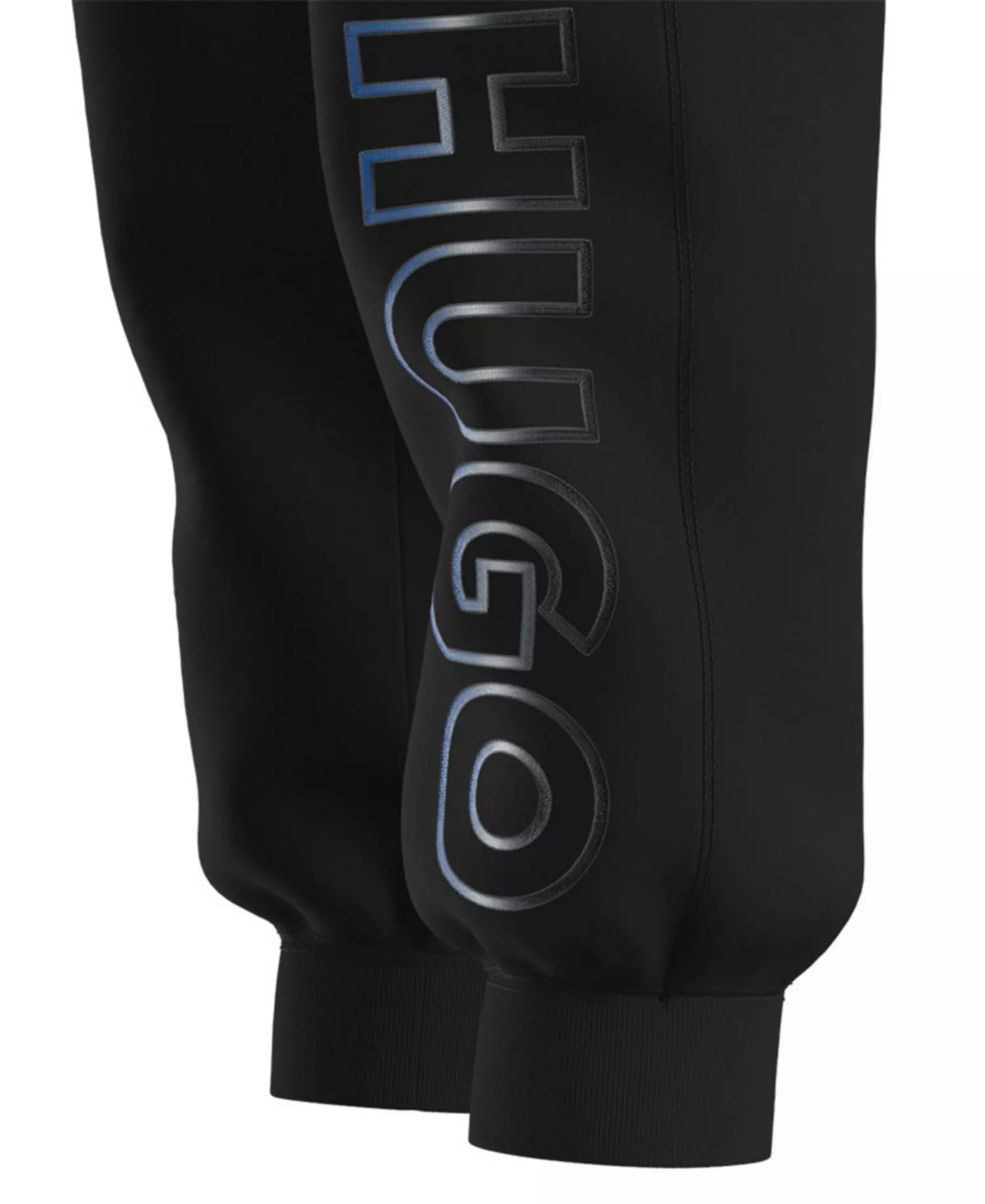 Men's Logo Embroidery Joggers - Black - 2XL