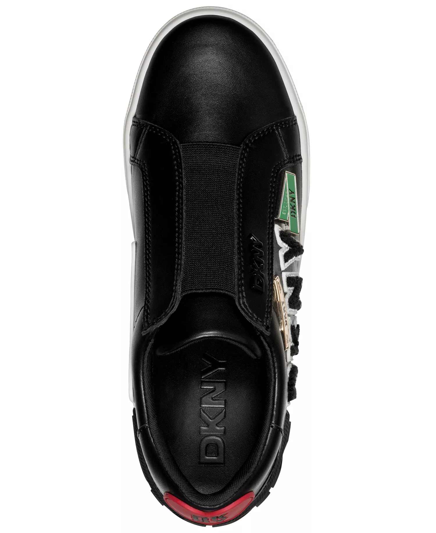 Women's Mindy City Signs Slip-On Sneakers - Black - 10M