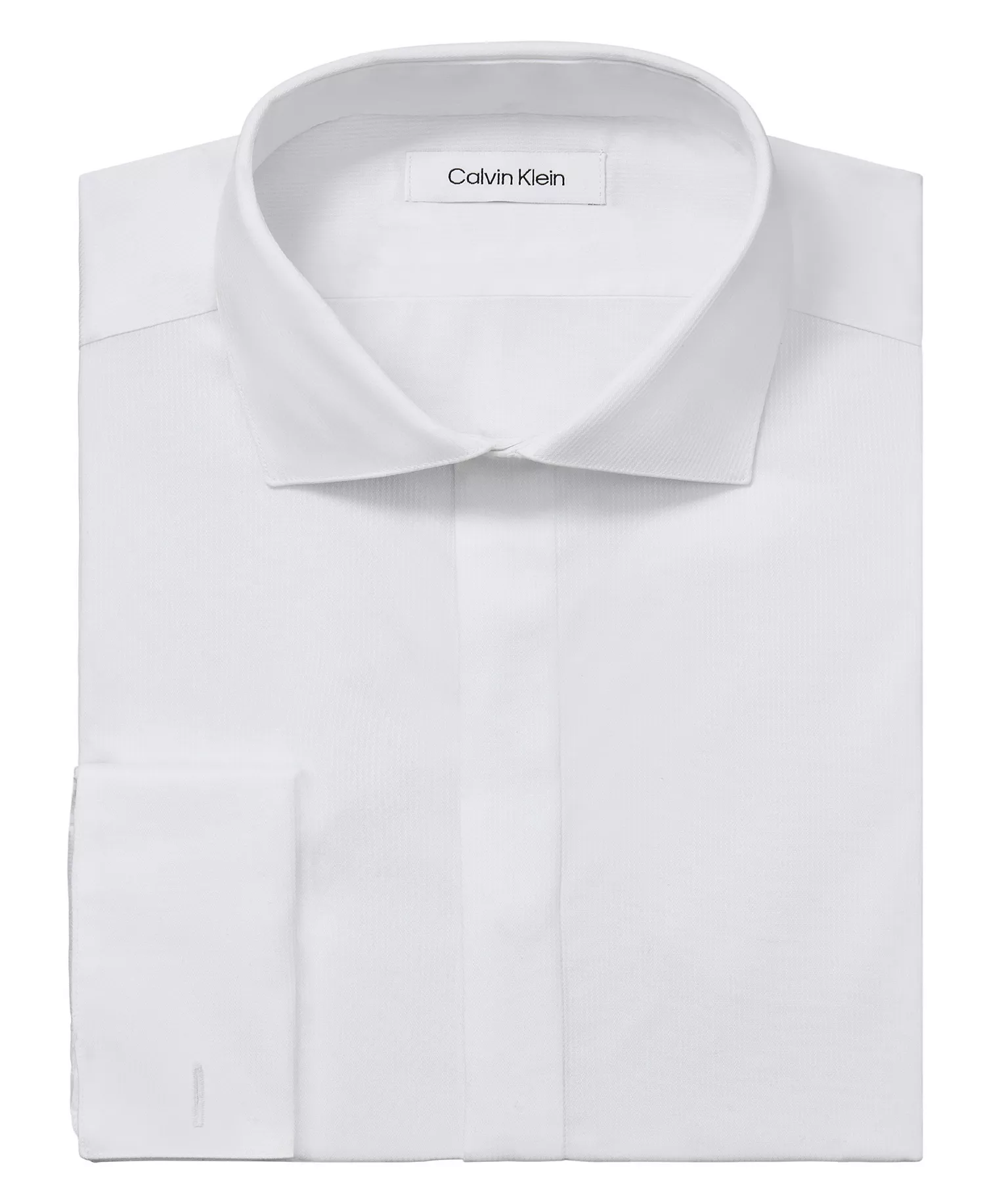 Steel Men's Dress Shirt, Regular & Slim Fit - WHITE - 14 32/33