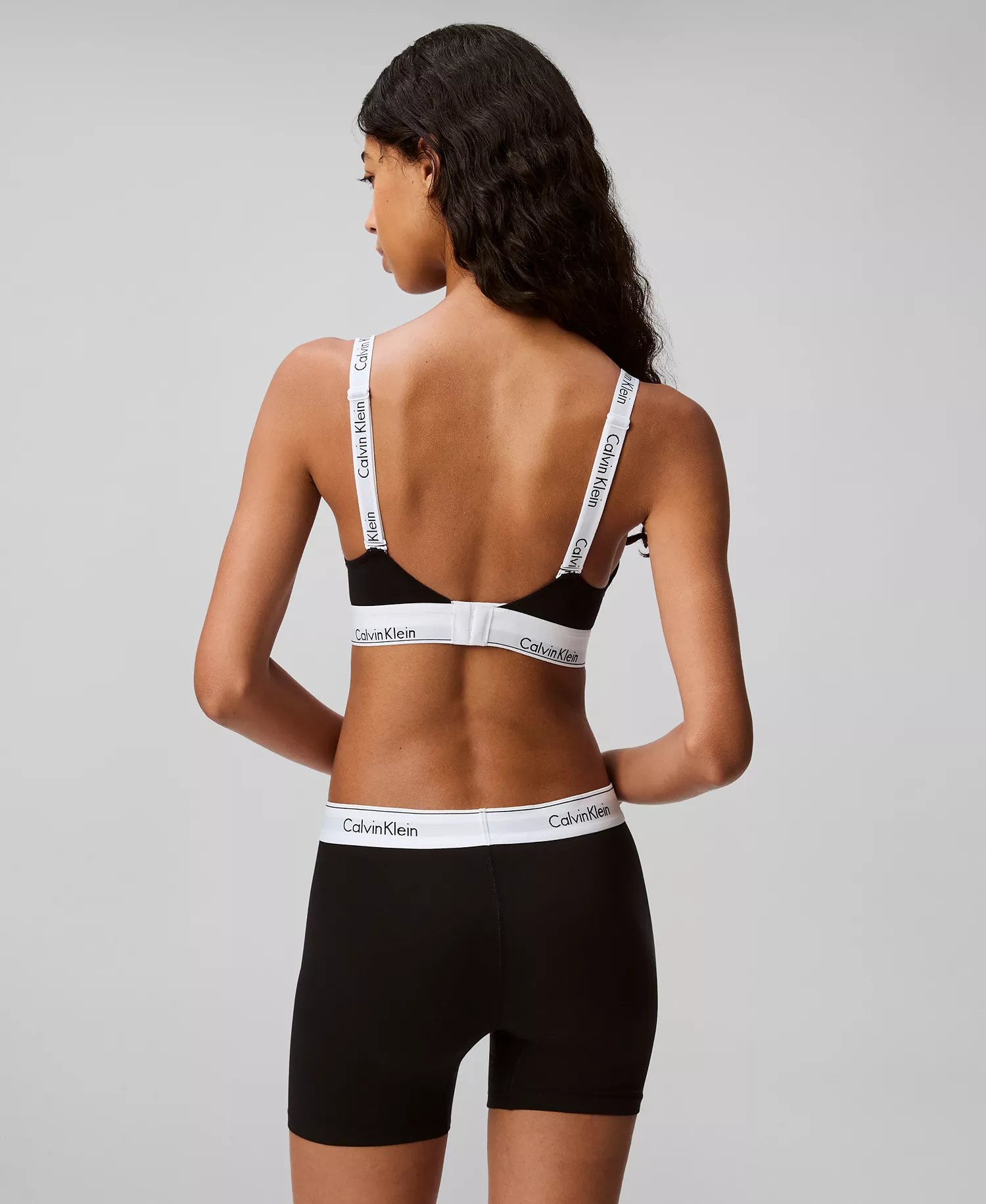 Women's Modern Cotton Boxer Brief QF7625 - Black - L