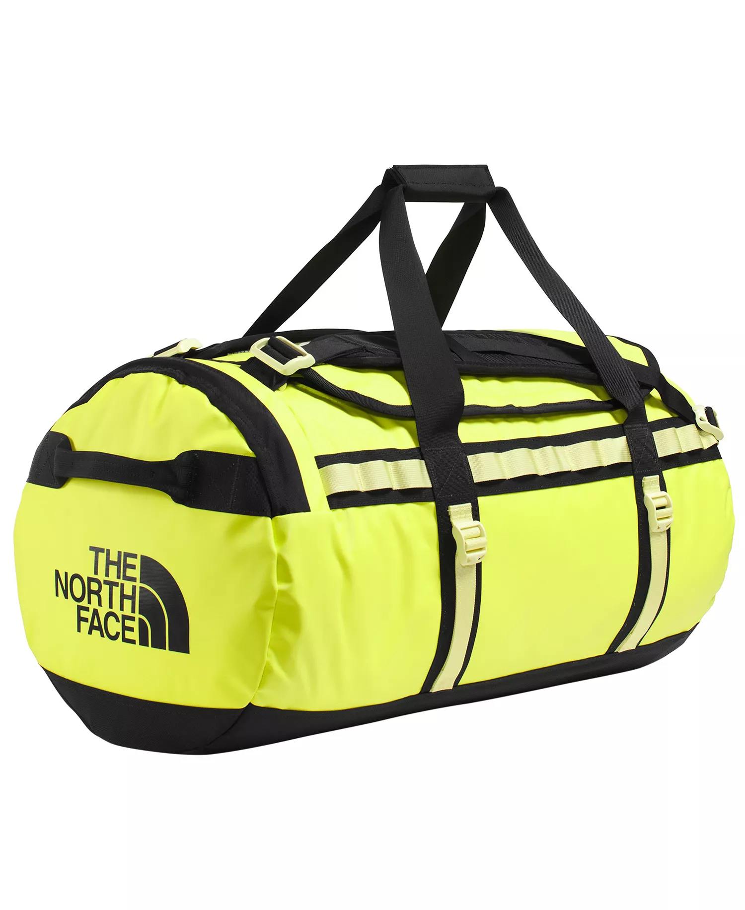 Men's Base Camp Duffel Bag - Fizz Lime/lemon Mist/tnf Black - ONE SIZE