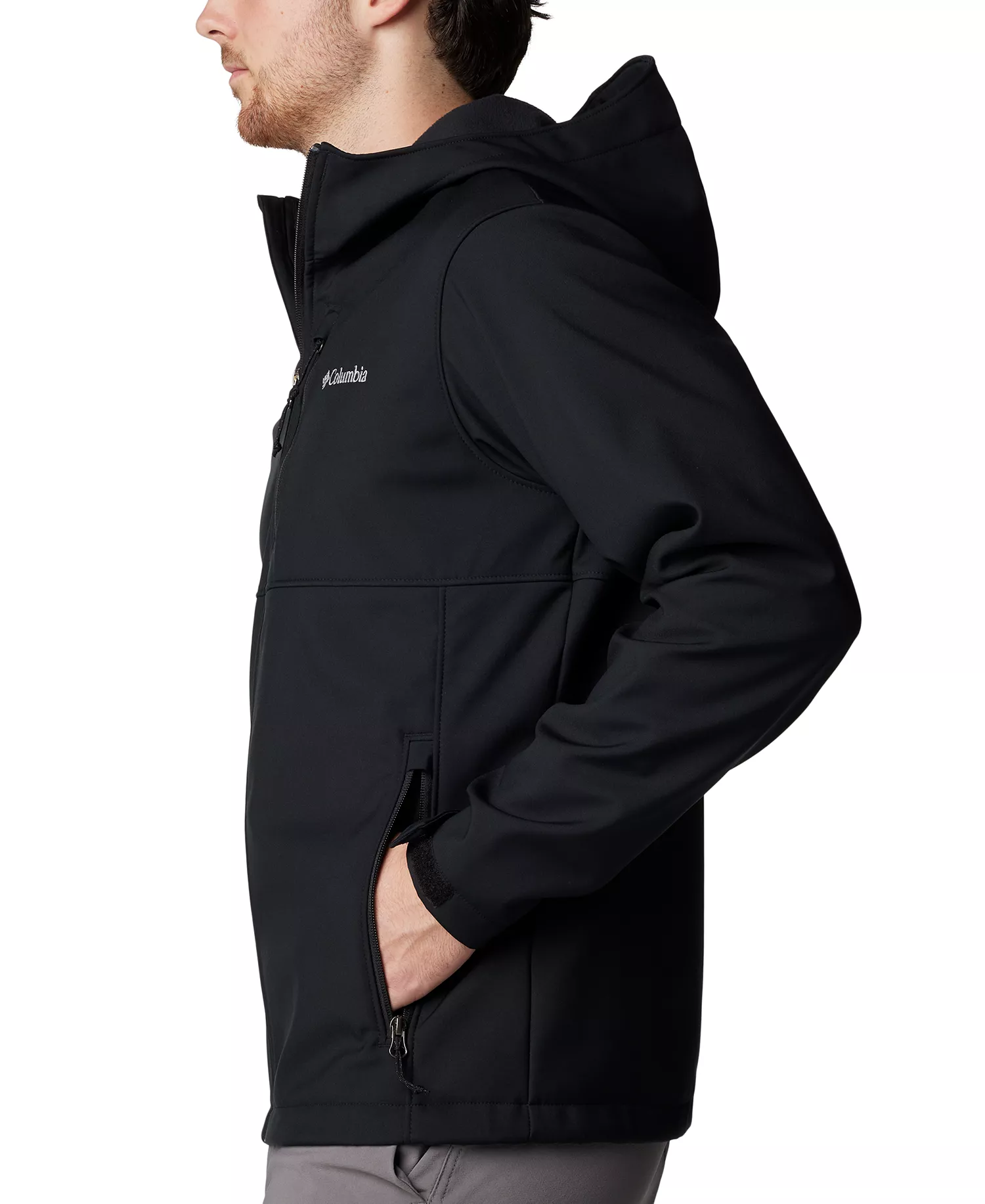 Men's Ascender II Hooded Jacket - Black - L