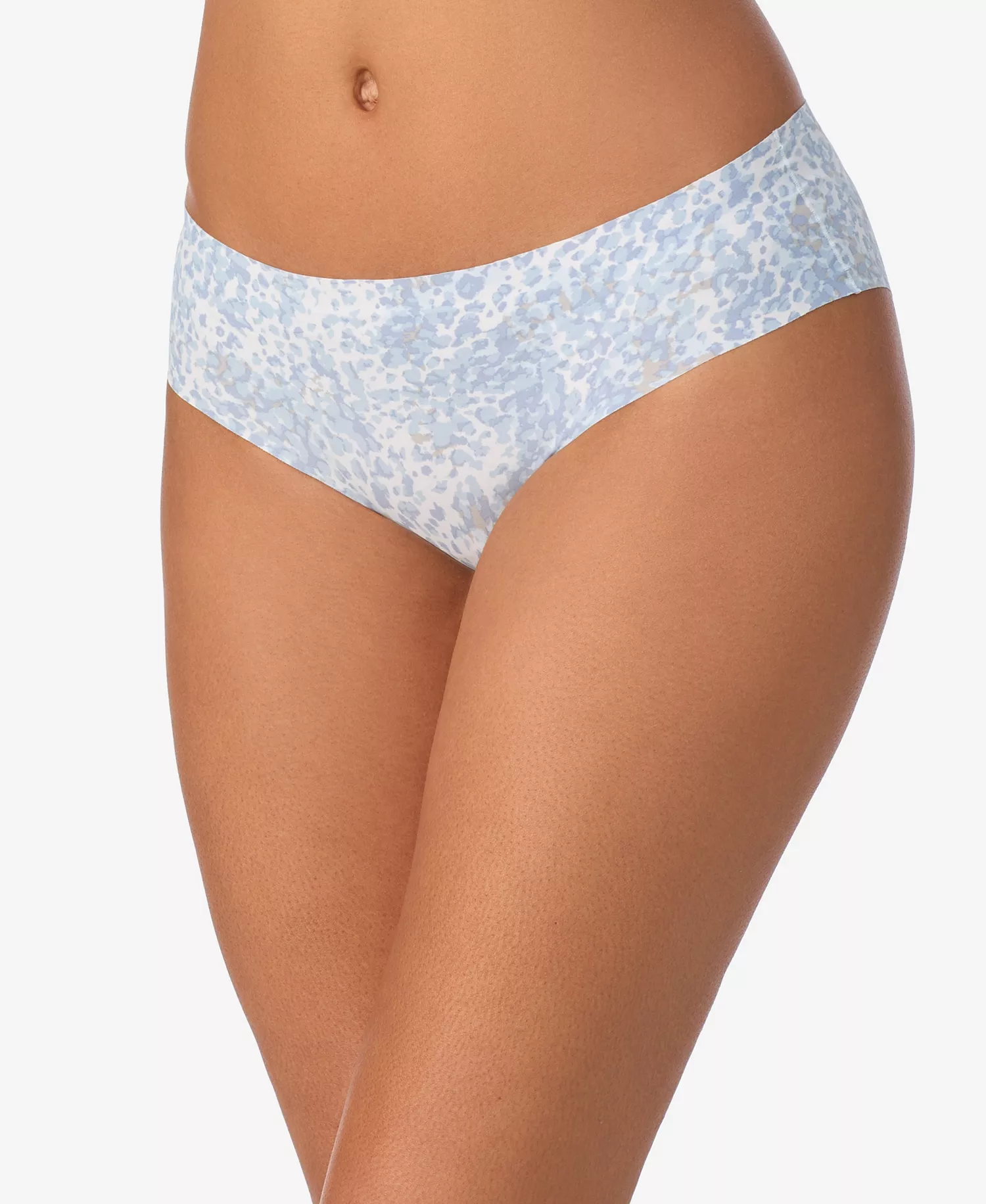 Women's Litewear Cut Anywear Logo-Printed Hipster Underwear DK5028 - Aquifer - L