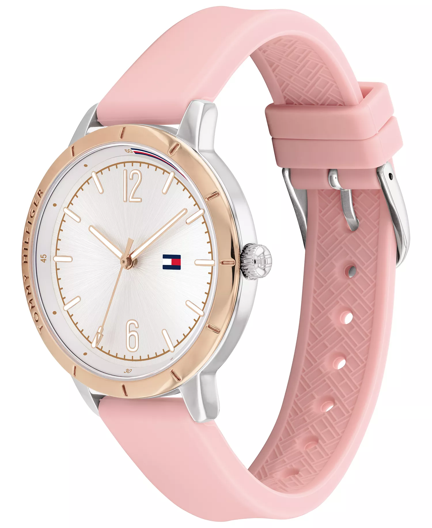 Women's Pink Silicone Strap Watch 38mm - Pink - One Size Fits All