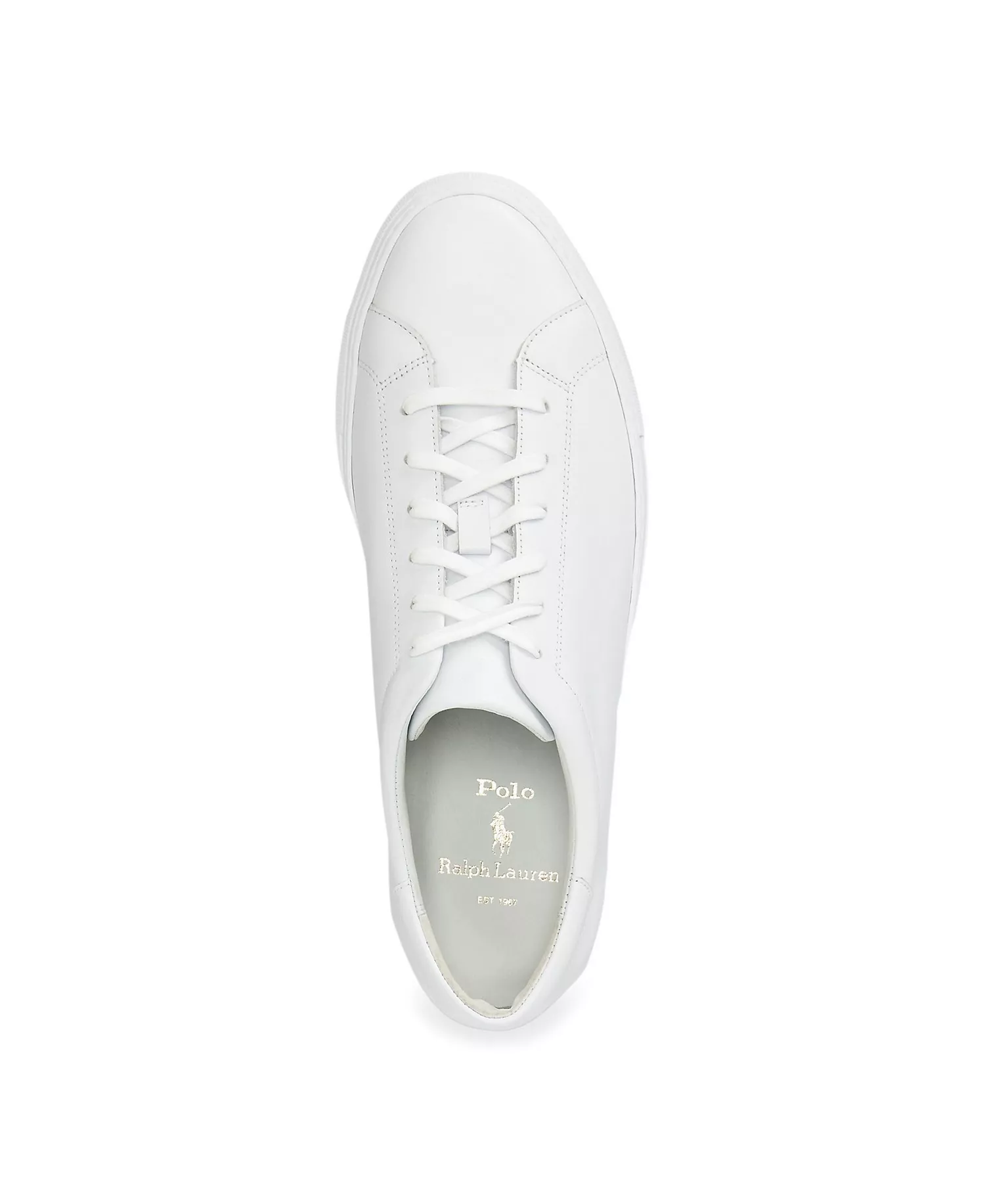 Men's Jermain Leather Sneaker - White - 12