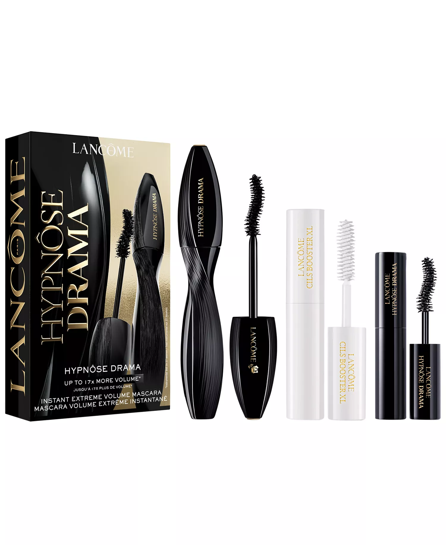 3-Pc. Hypnôse Drama Mascara and Cils Booster XL Gift Set - Excessive Black - No Size