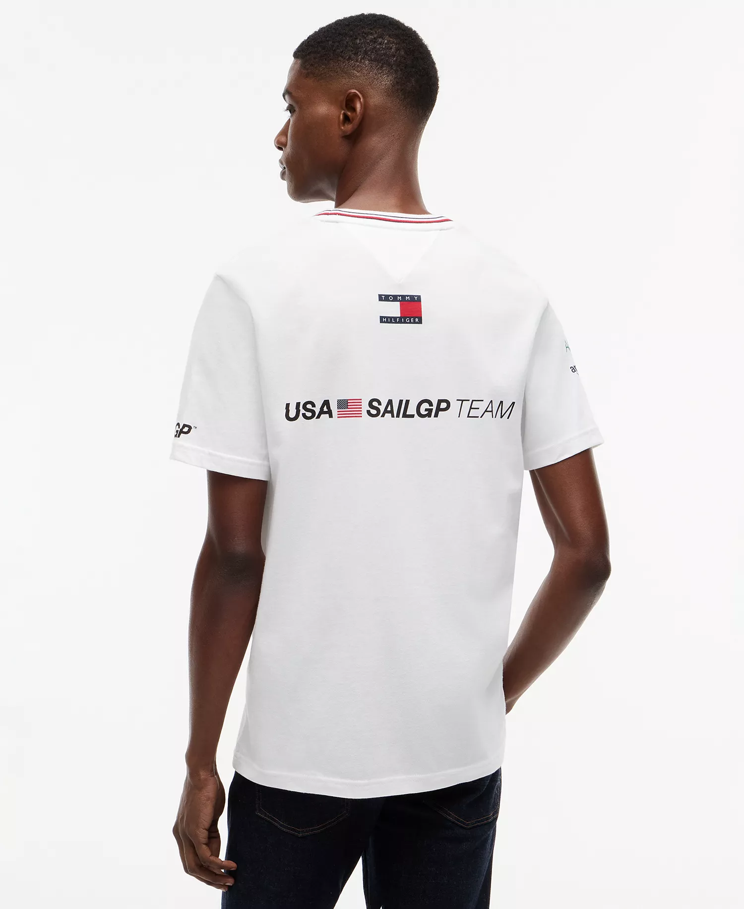 x U.S. SailGP Men's Replica T-Shirt - White - L