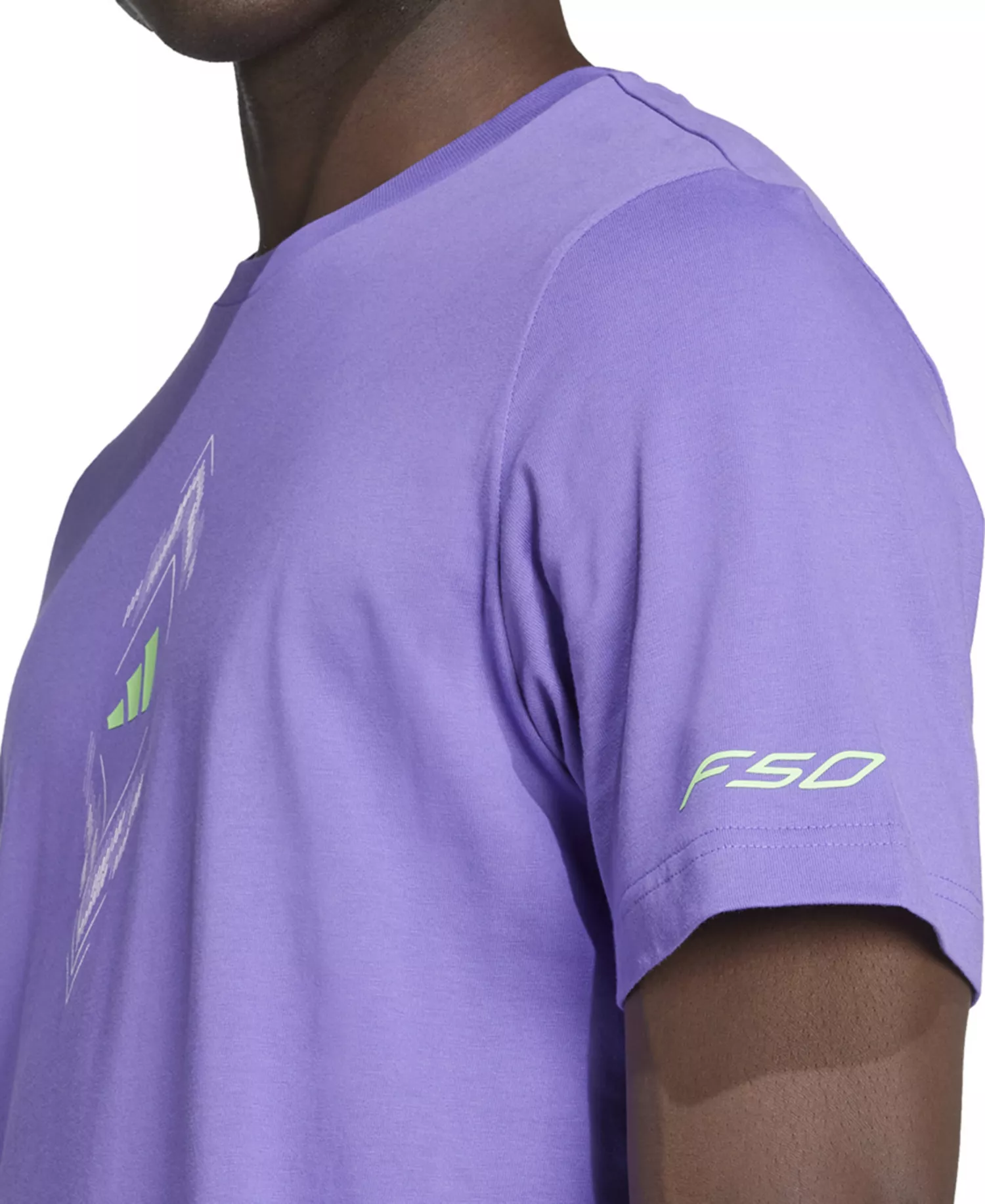 Men's F50 Logo Graphic T-Shirt - Purple/blk - M